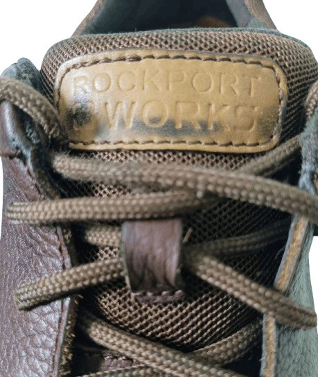 Leather × Rockport Rockport Works Men's Primetime Casuals Work Brown Steel Toe Size US 11 / EU 44 - 5 Thumbnail