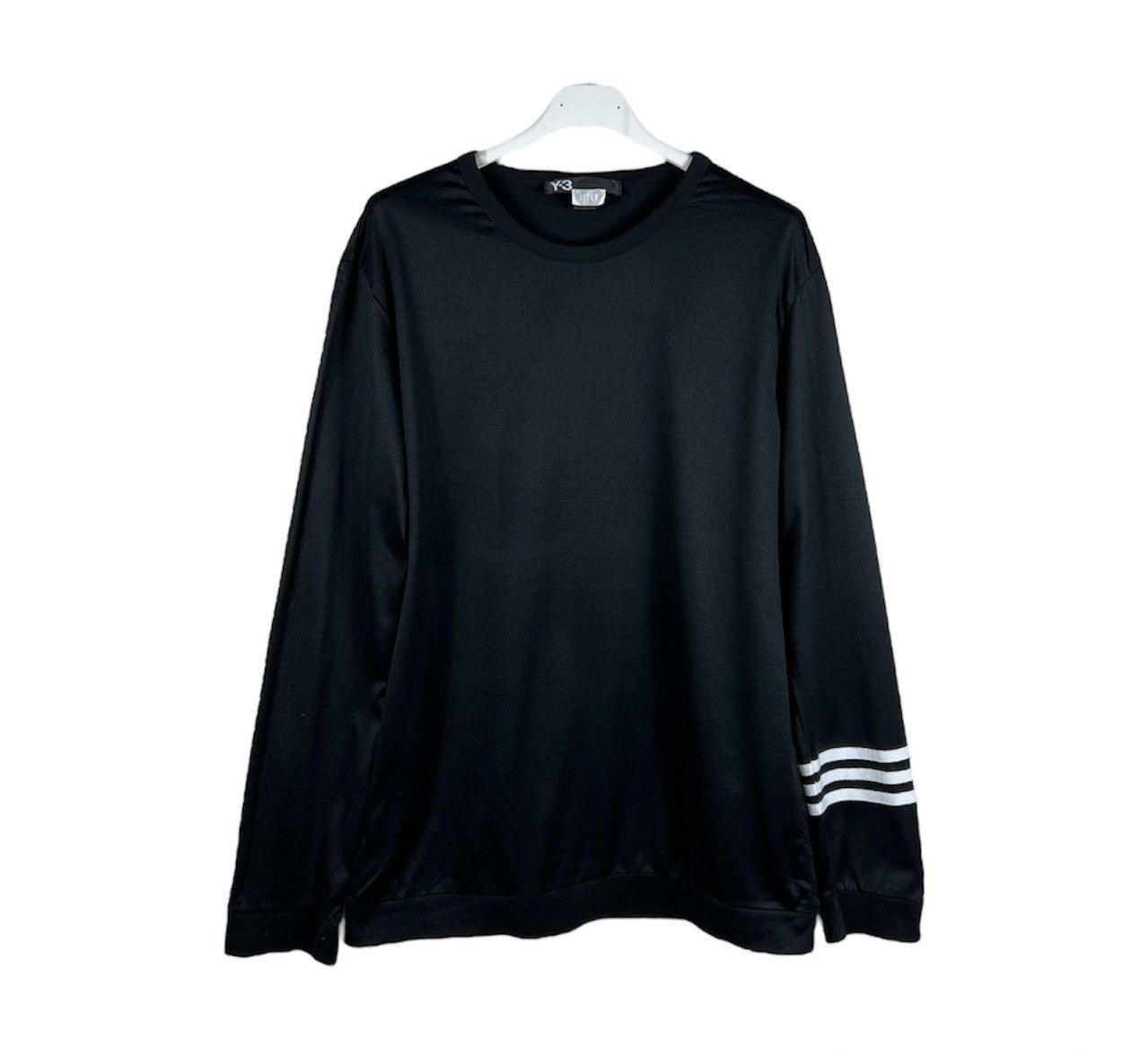 Adidas × Y's Adidas x Y3 Yohji Yamamoto Joyce basic shiny long sleeve tee Size US M / EU 48-50 / 2 - 1 Thumbnail