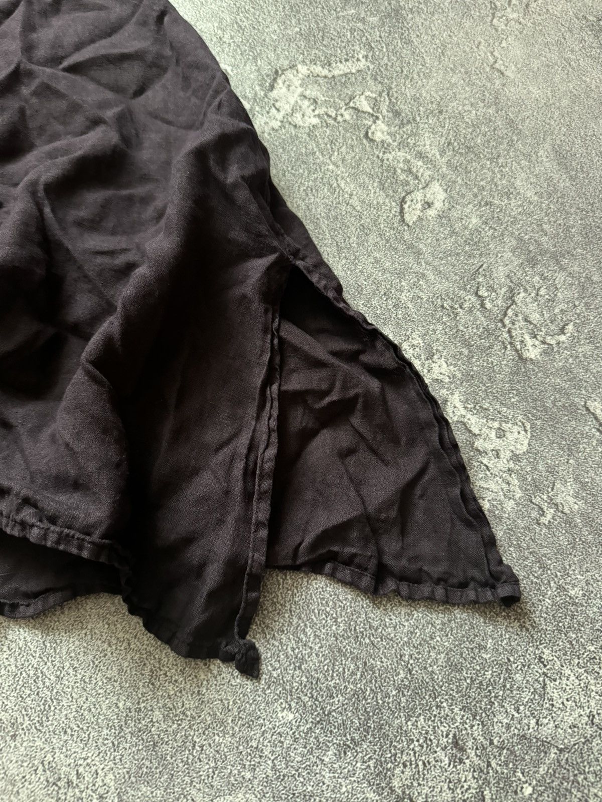 Vintage Grizas 2XL linen purple dark dress sleeveless relaxed Size XXL / US 16-18 / IT 52-54 - 9 Thumbnail