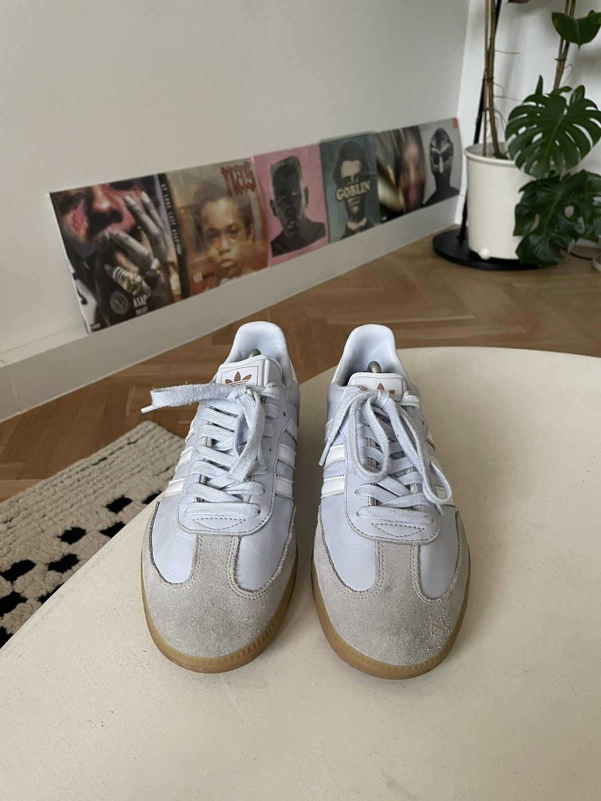 Adidas Rare Baby Blue Adidas Samba Og Low Sneakers Casual Hype 2017 Size US 8.5 / EU 41-42 - 2 Thumbnail