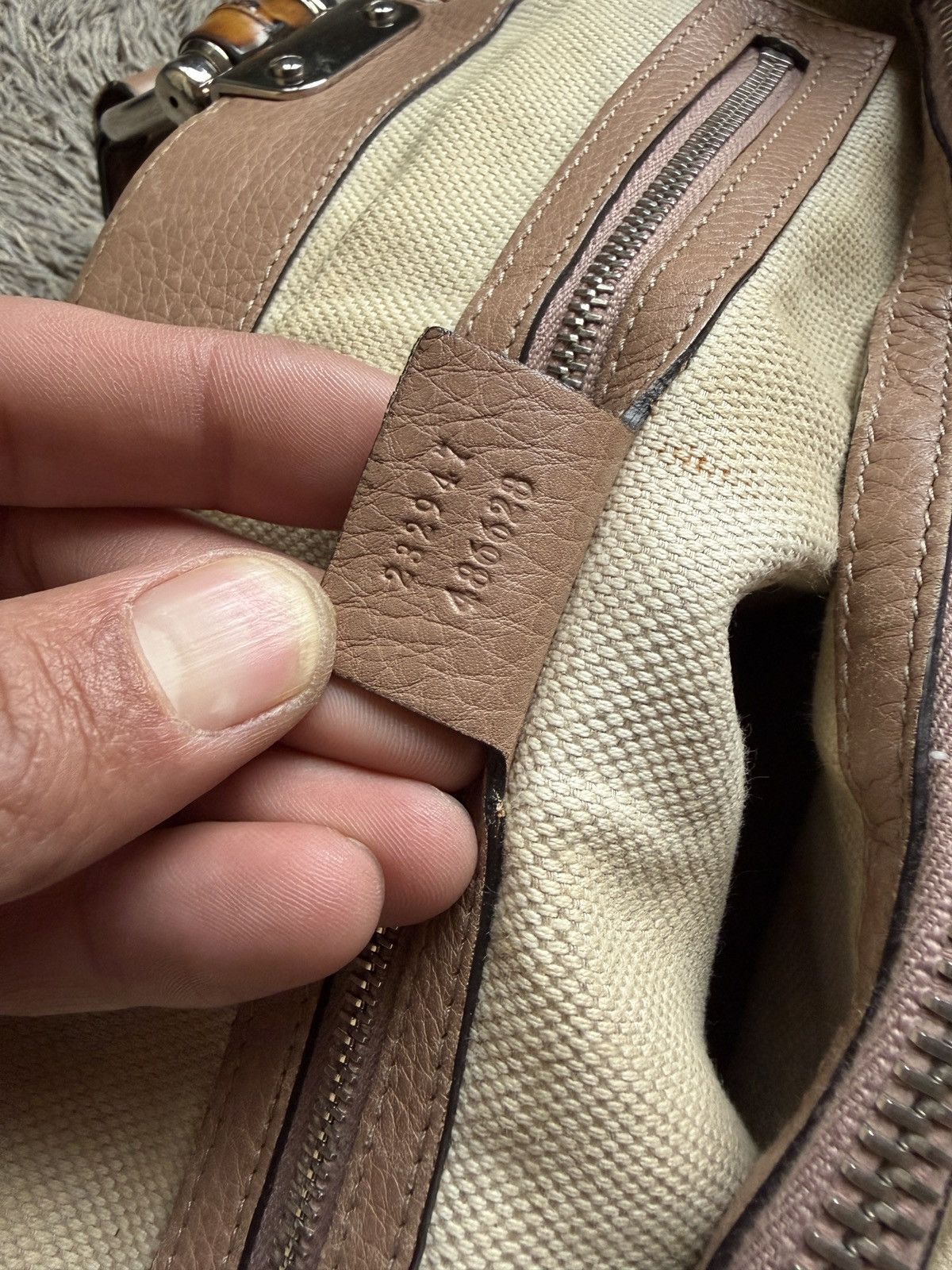 Gucci Gucci GG canvas bamboo bag Size ONE SIZE - 10 Thumbnail
