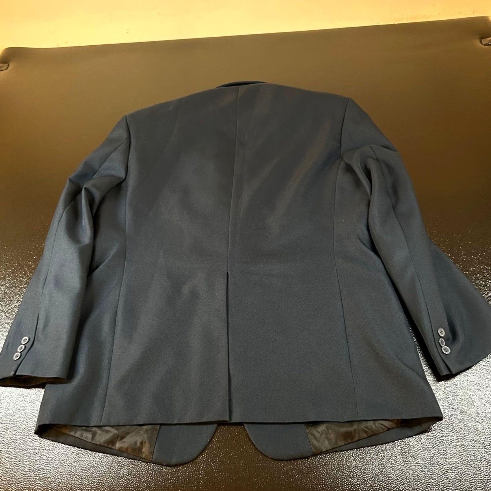 Vintage Duke Blazer Mens 44 Regular Blue Two Button Formal Jacket/Coat Size 44R - 5 Thumbnail
