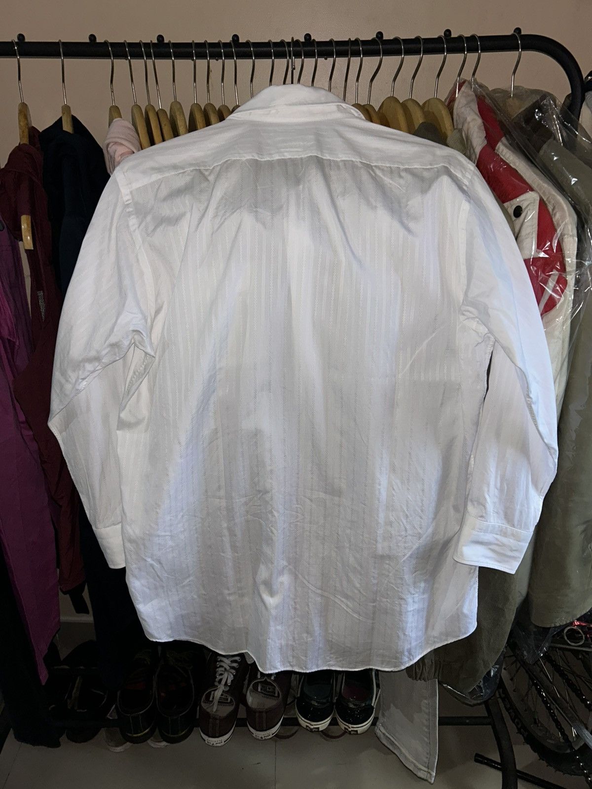 Celine Celine Striped Shirt White Size US S / EU 44-46 / 1 - 7 Thumbnail