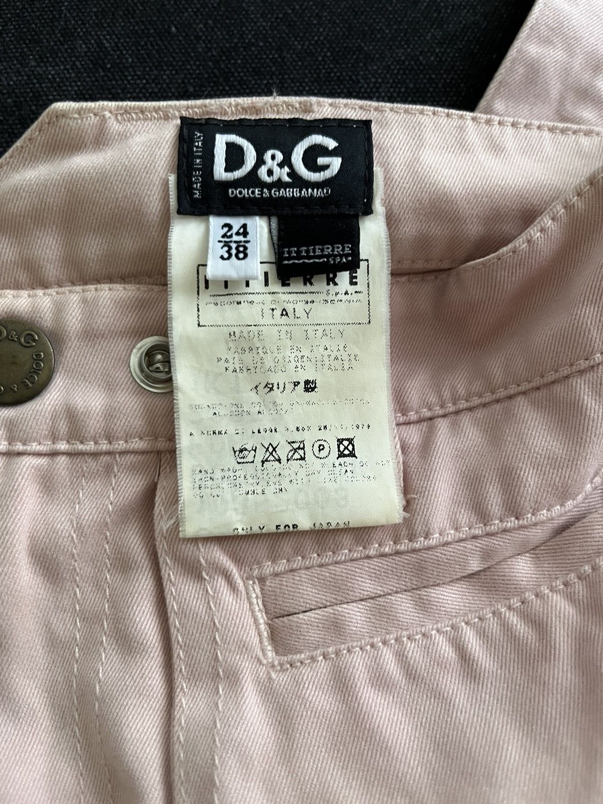 Dolce & Gabbana D&G vintage cargo mini skirt Size 26" / US 2 / IT 38 - 3 Thumbnail