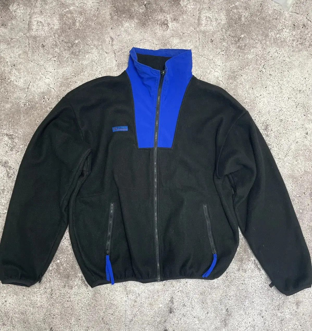 Columbia COLUMBIA VINTAGE ZIP DRILL LIGHT JACKET FLEECE SWEATSHIRT Size US XXL / EU 58 / 5 - 1 Thumbnail