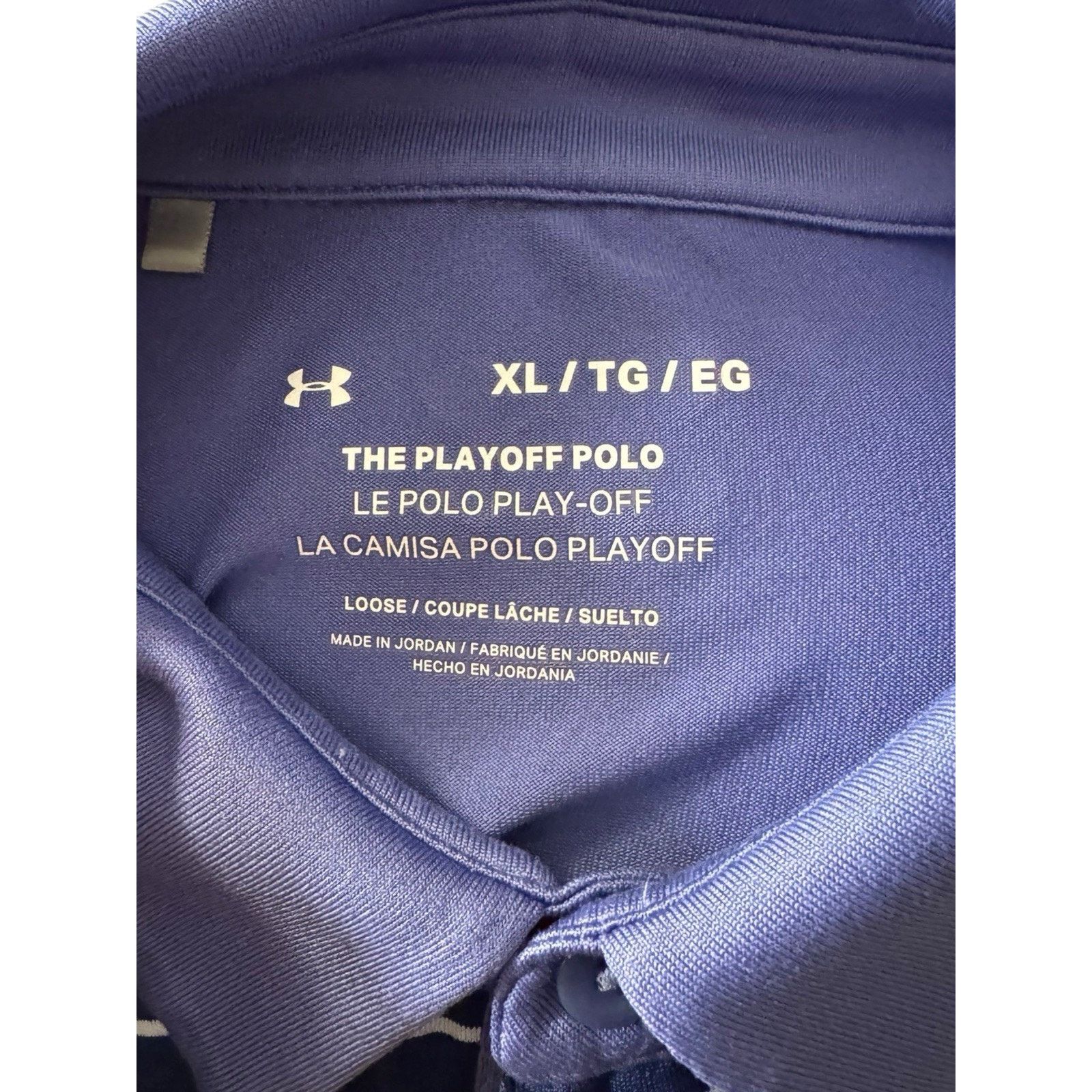 Under Armour Two Under Armour Playoff Polo Golf Shirts XL Red and Purple Size US XL / EU 56 / 4 - 6 Thumbnail
