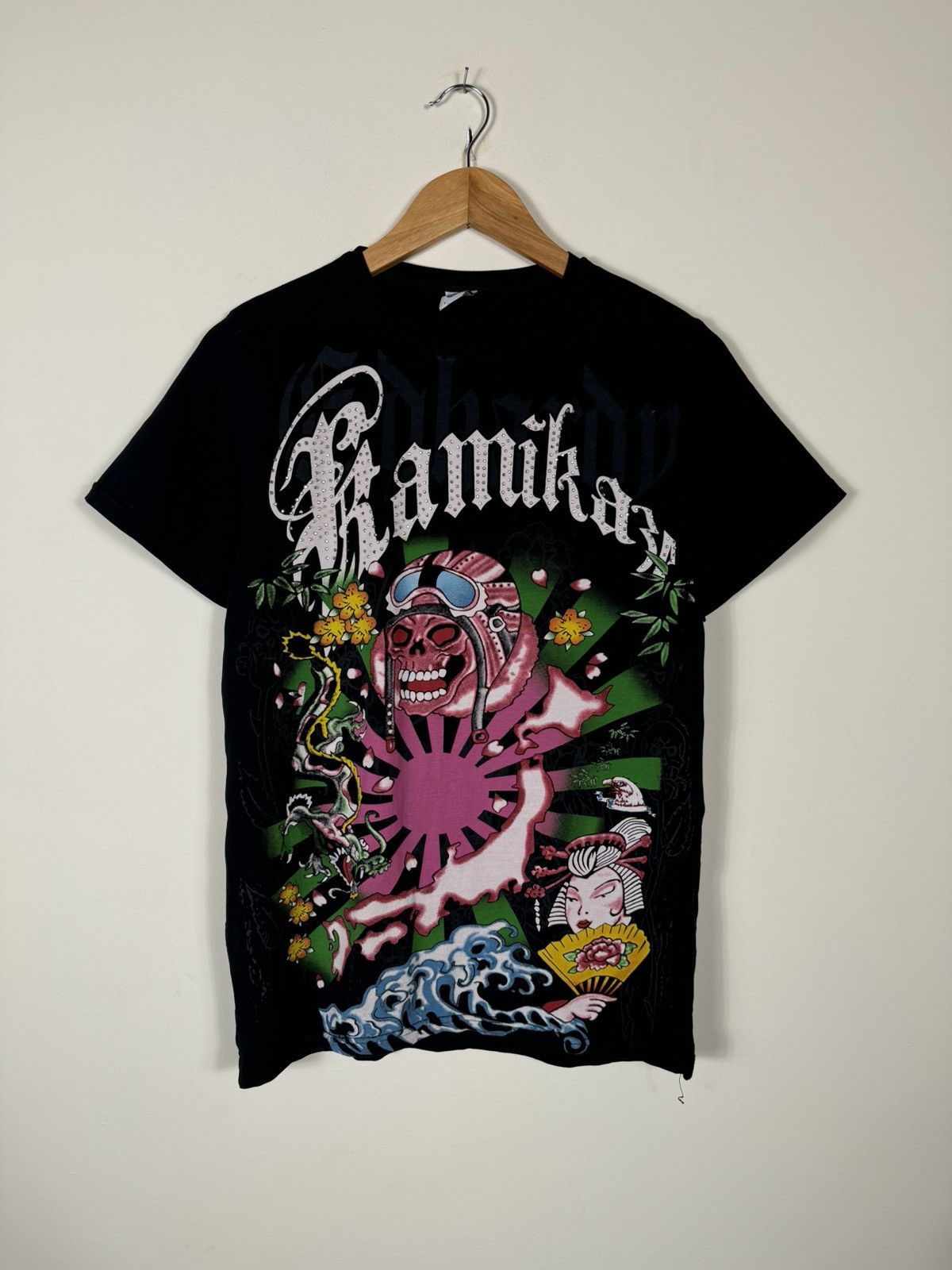 Ed Hardy Ed Hardy Kamikaze USA Christian Audigier Printed t shirt Size US M / EU 48-50 / 2 - 1 Thumbnail
