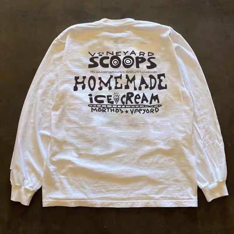 Japanese Brand × Vintage Cow print white retro loose long sleeve tee Size US L / EU 52-54 / 3 - 2 Thumbnail