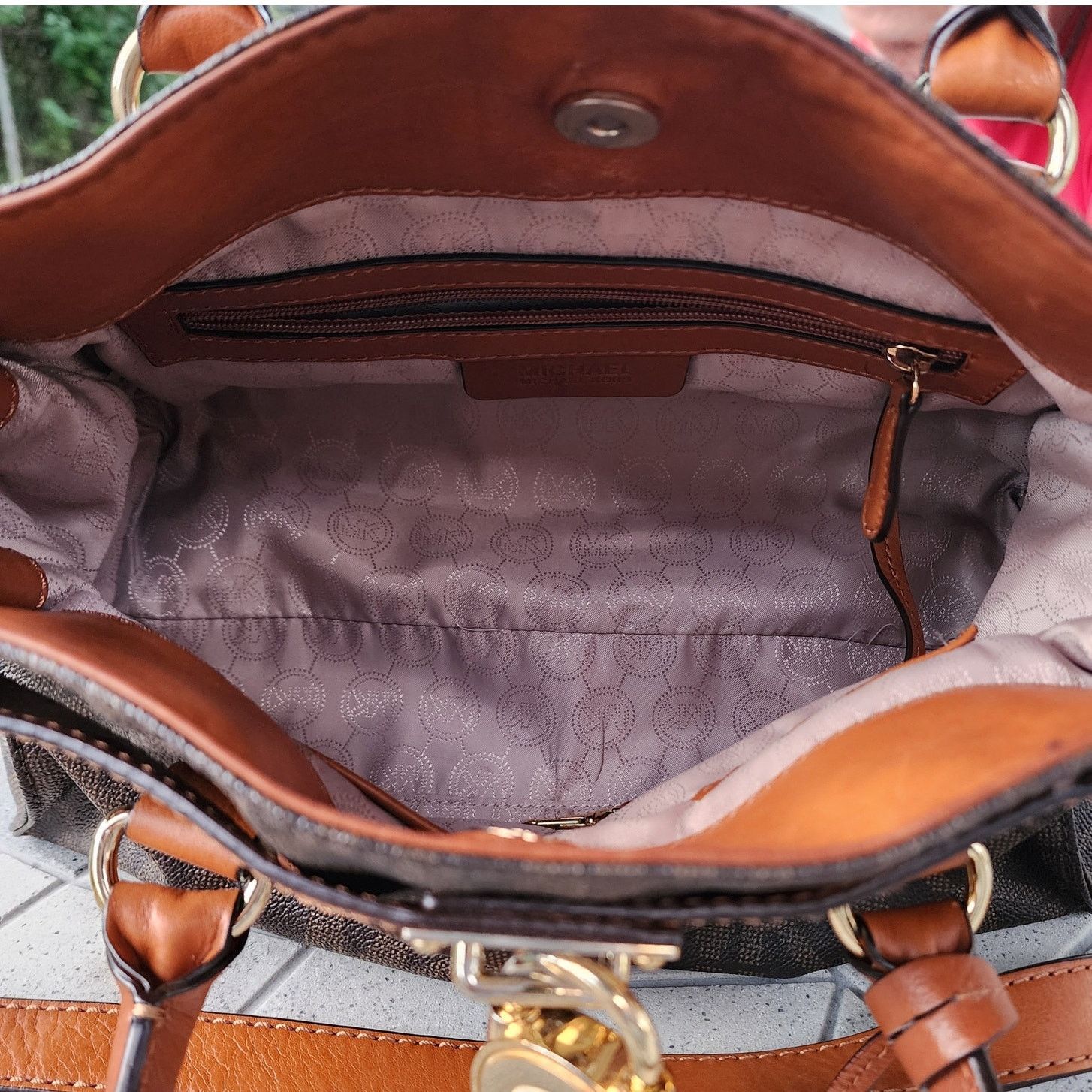 Michael Kors MICHAEL Michael Kors East West Hamilton Satchel Tote Bag Size ONE SIZE - 7 Thumbnail