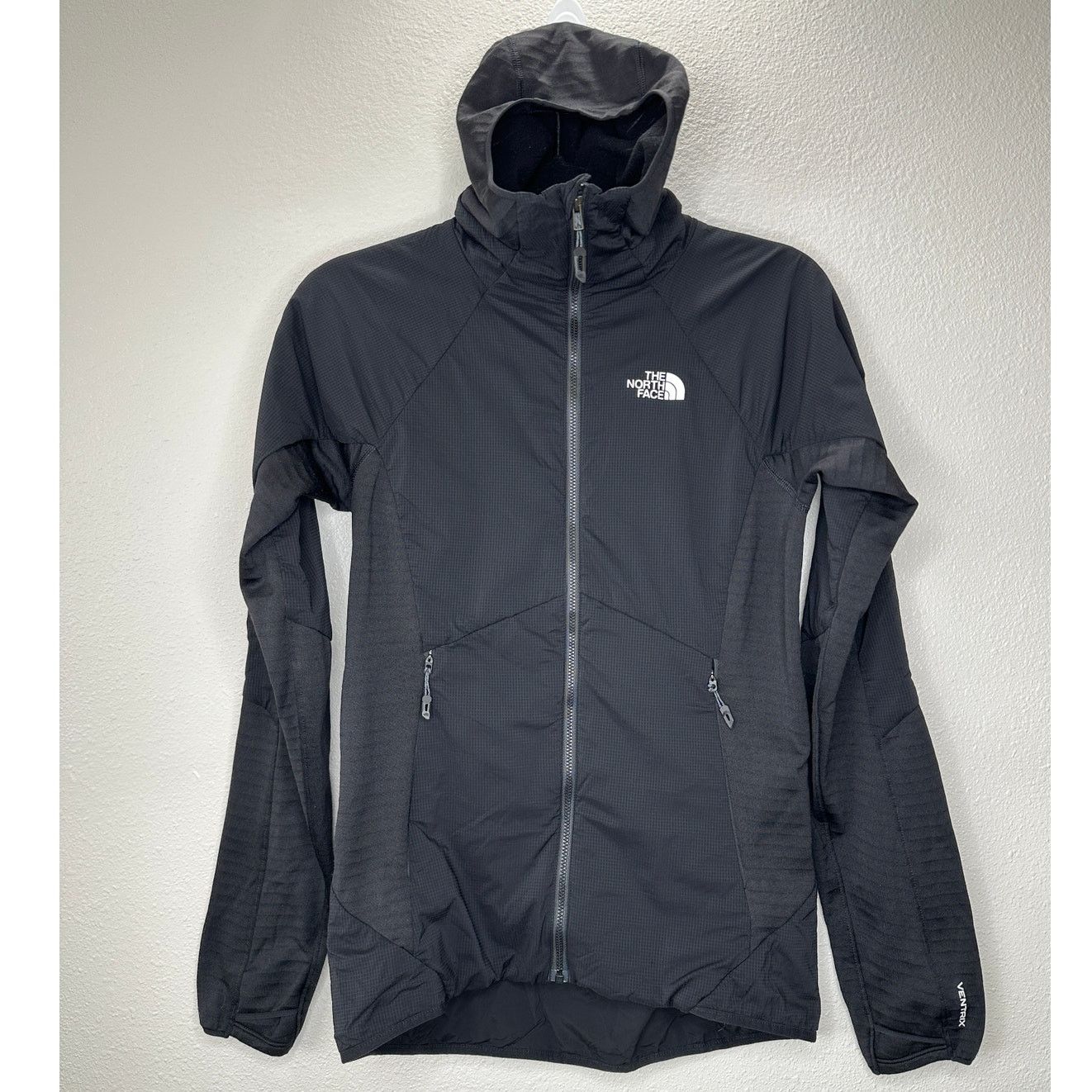 The North Face The North Face Black Long Sleeve Front Zip Hooded Jacket XS Size XS / US 0-2 / IT 36-38 - 2 Thumbnail