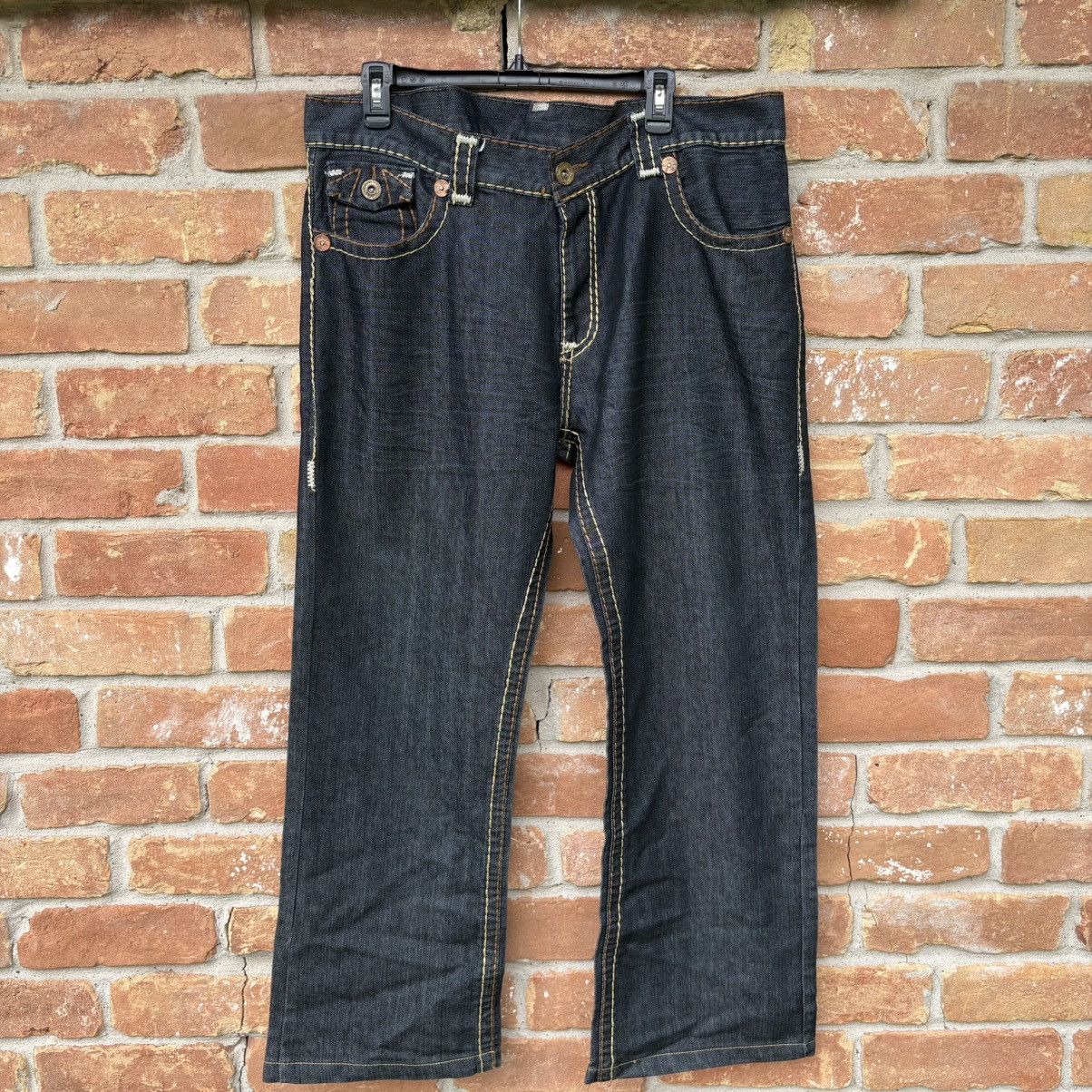 True Religion True Religion Section Joey Super T Baggy Wide Leg Jeans Size US 38 / EU 54 - 5 Thumbnail