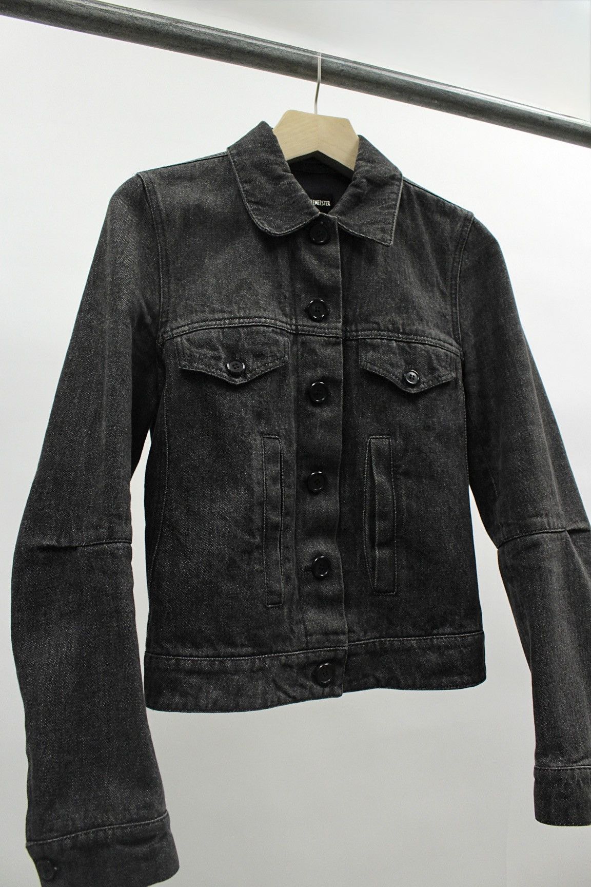 Ann Demeulemeester F/W00 Ann Demeulemeester Denim Trucker Jacket Size XS / US 0-2 / IT 36-38 - 3 Thumbnail