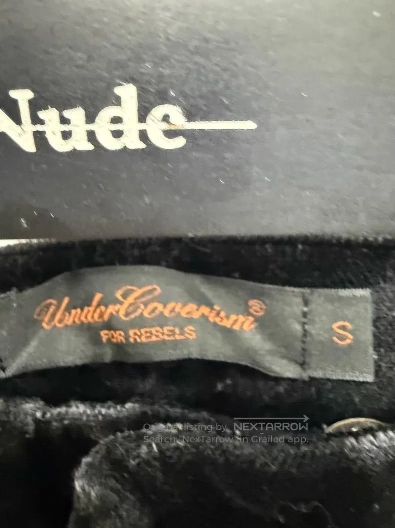 Undercover Undercover size S Witchy cross-stitch velvet long pants Size US 27 - 5 Thumbnail