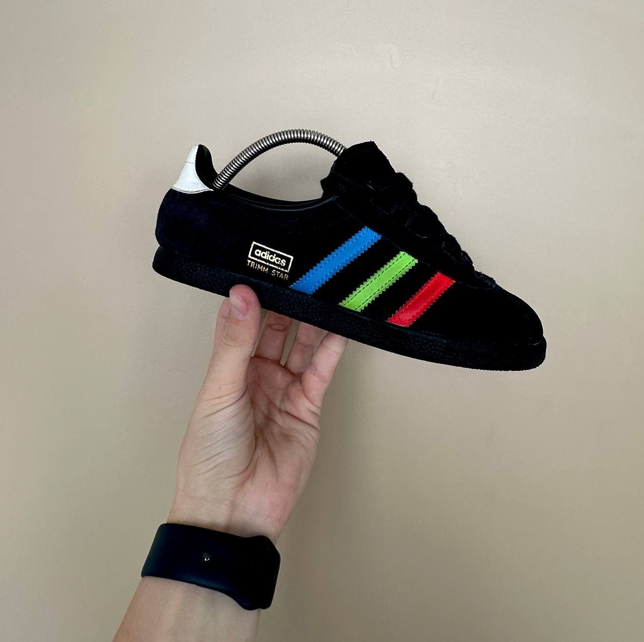Adidas Adidas Trimm Star – Black Size US 4 / IT 34 - 1 Thumbnail