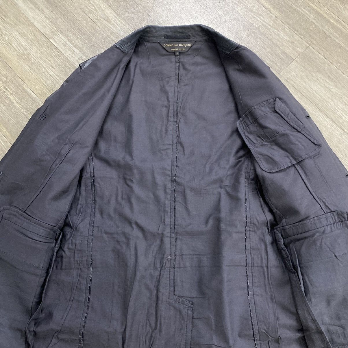 Comme des Garcons Homme AW2001 Archive Comme des Garçons Homme Plus Leather Jacket Size US S / EU 44-46 / 1 - 11 Thumbnail