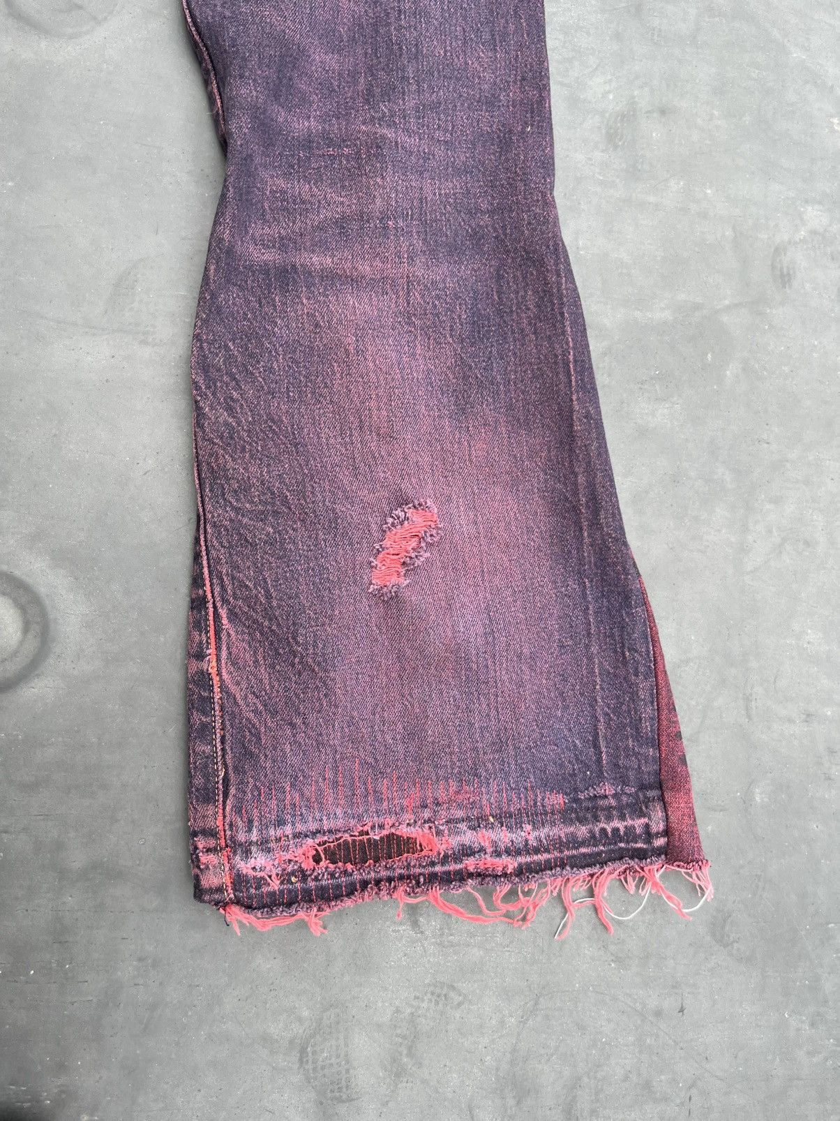 Levi's Red Reptilian denim Size US 34 / EU 50 - 5 Thumbnail