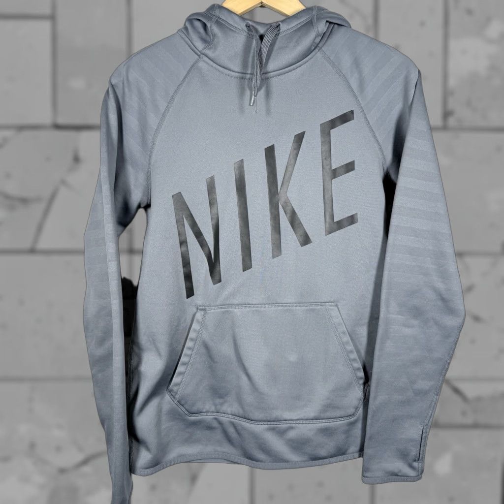 Nike Nike Gray Hooded Pullover Hoodie Mens Size S Size US S / EU 44-46 / 1 - 1 Thumbnail