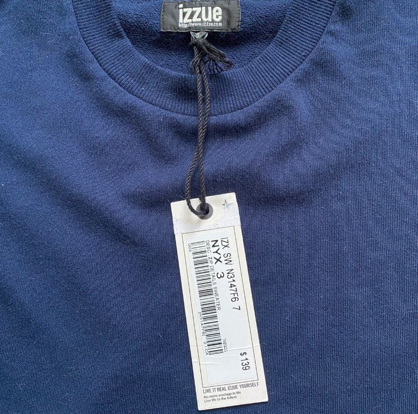izzue NWT - Izzue “Again Please” Sweater + Side Zippers Size US M / EU 48-50 / 2 - 4 Thumbnail