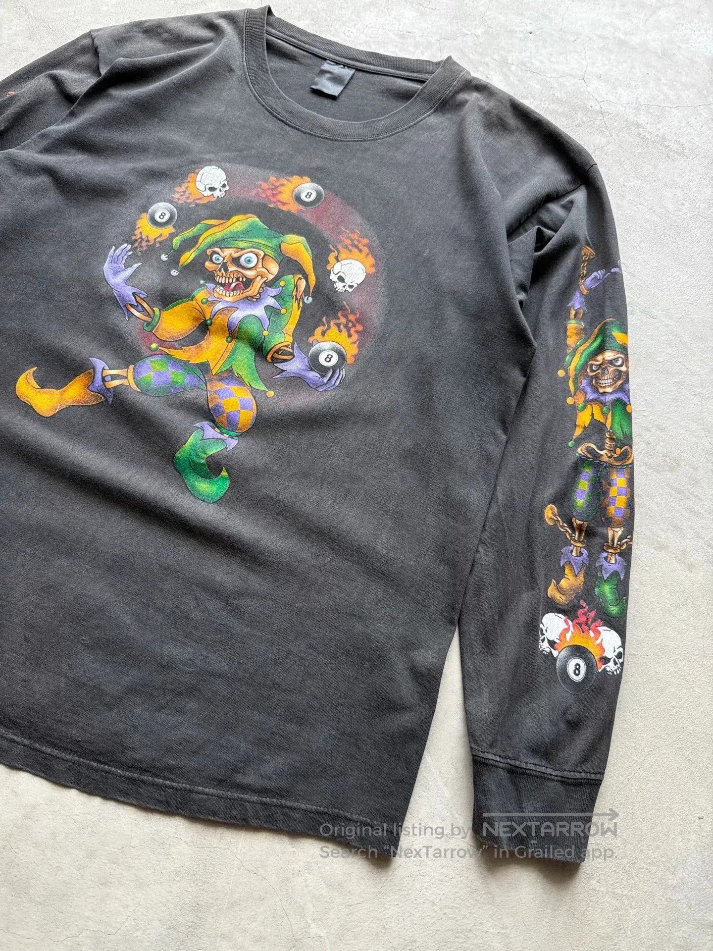 Vintage Vintage 00s Joker Choppers Long Sleeve Tee. Size US L / EU 52-54 / 3 - 2 Thumbnail