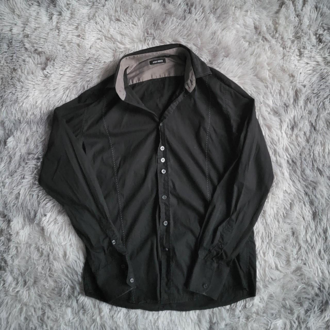 Antony Morato Antony Morato Men's Black Shirt - Size L Size US L / EU 52-54 / 3 - 1 Thumbnail