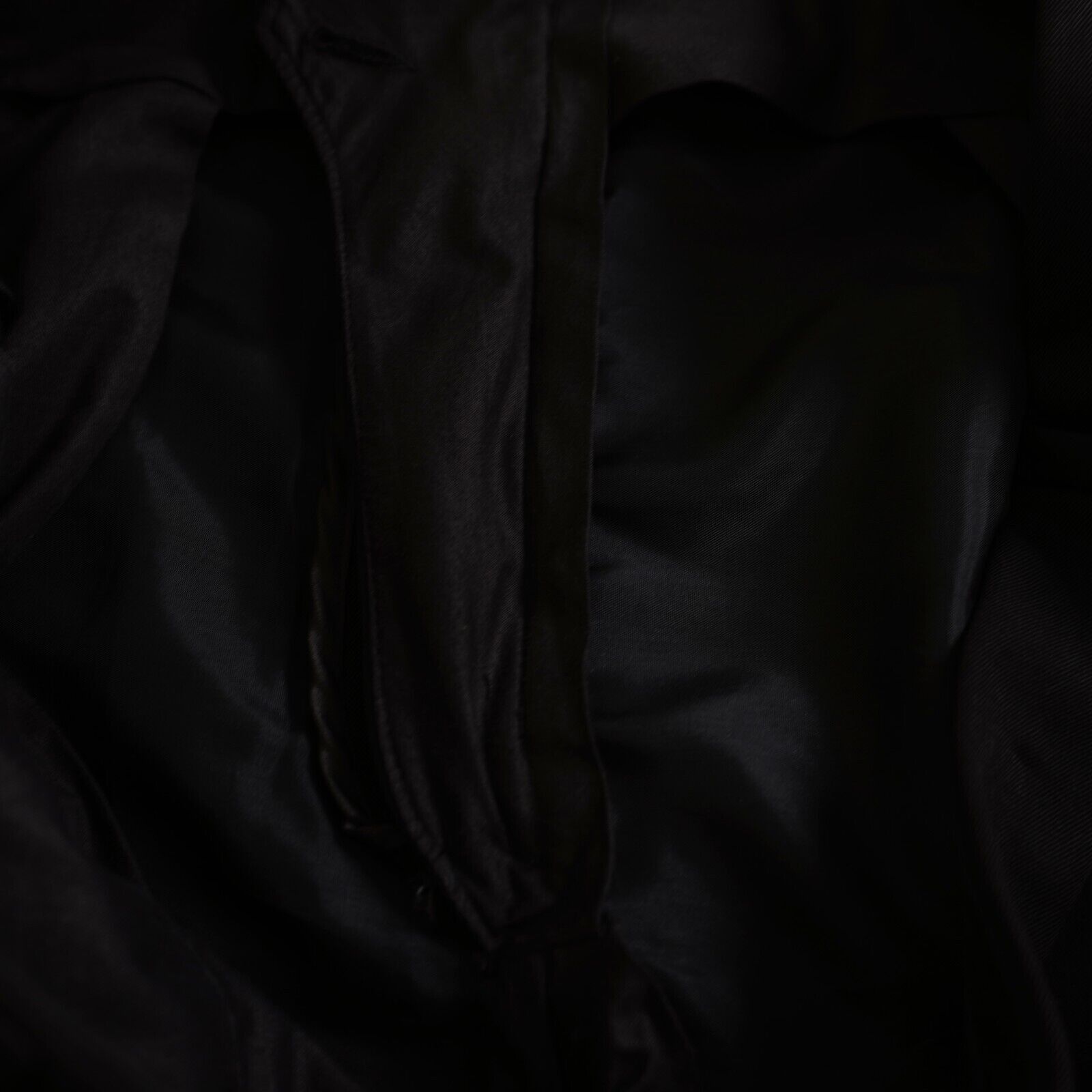 Brooks Brothers Brooks Brothers Wool Pleated Cuffed Mid Rise Black Dress Pan Size 36R - 6 Thumbnail