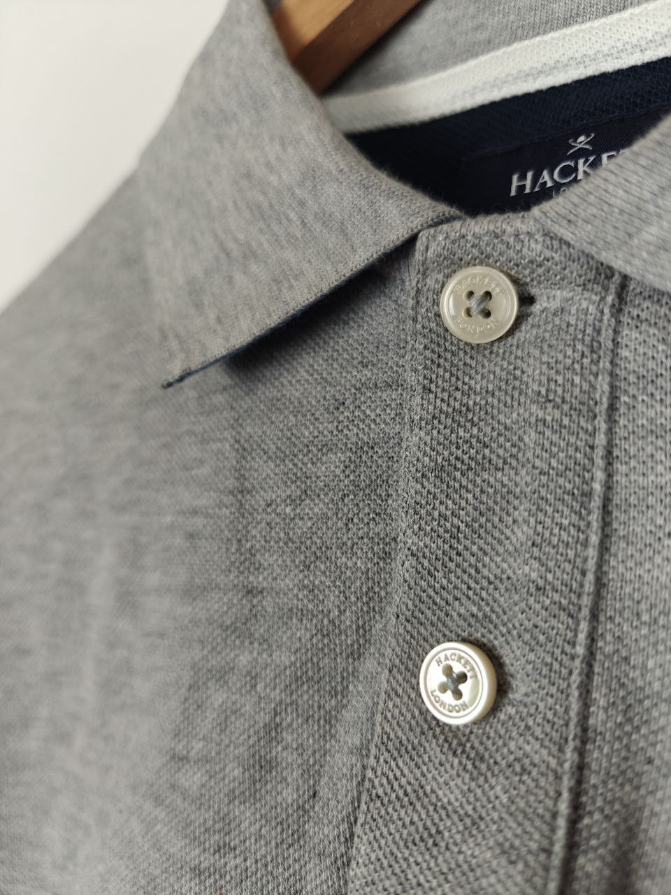 Hackett Hackett London Polo T-Shirt Collared 1 Gray size M Size US M / EU 48-50 / 2 - 7 Thumbnail