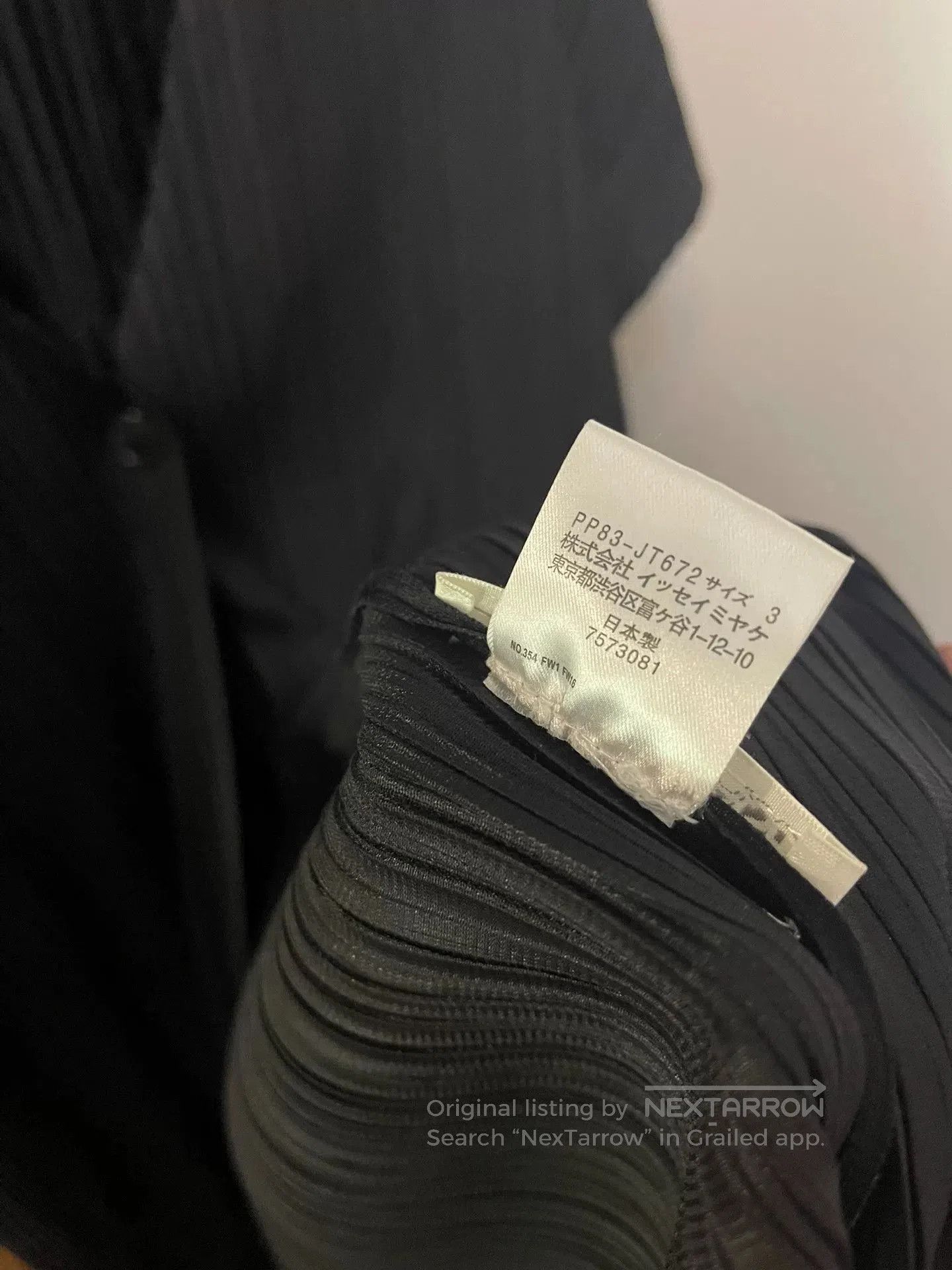Issey Miyake Pleats Please Long Cardigan. Size M / US 6-8 / IT 42-44 - 4 Thumbnail