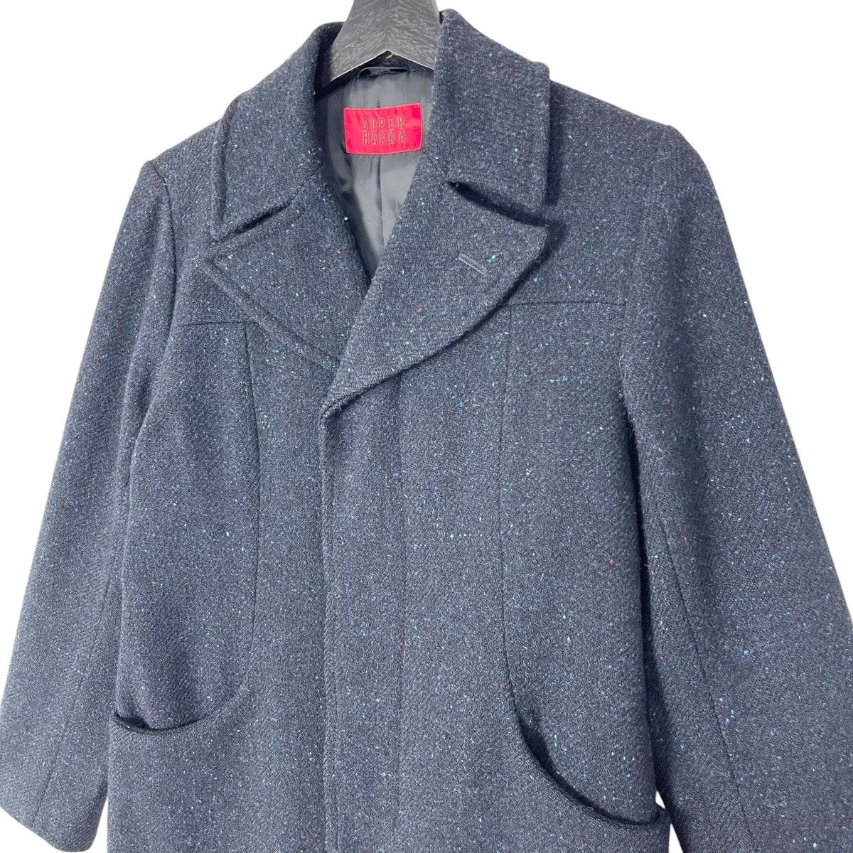 Harris Tweed Harris Tweed X Super Hakka Women Wool Coat Size M / US 6-8 / IT 42-44 - 4 Thumbnail