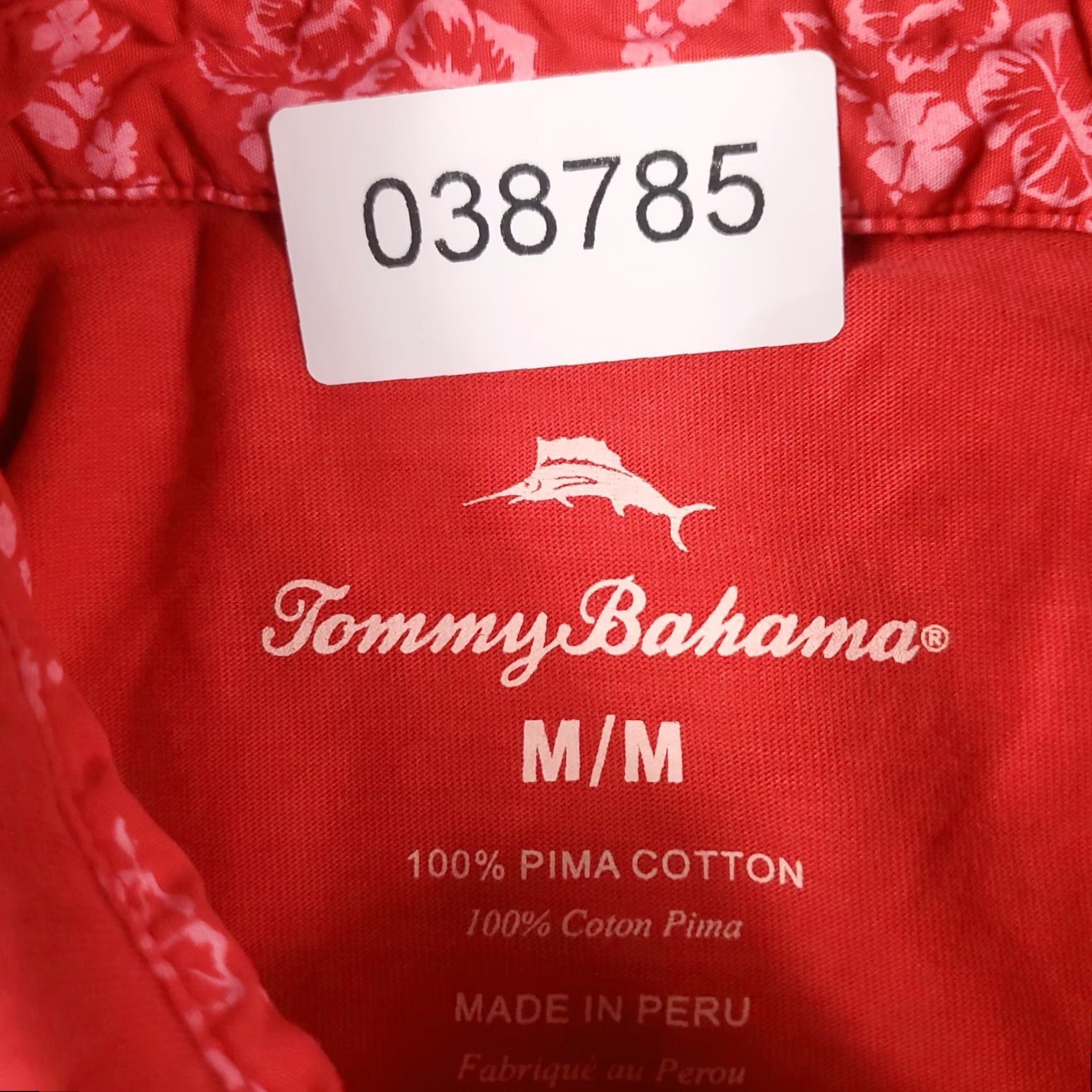 Tommy Bahama Tommy Bahama Polo Shirt Mens Red Gray Marlin Casual Short Sleeve Polo Shirt Mens Red Gray Marlin Casual Short Sleeve Shirt Size US M / EU 48-50 / 2 - 7 Thumbnail
