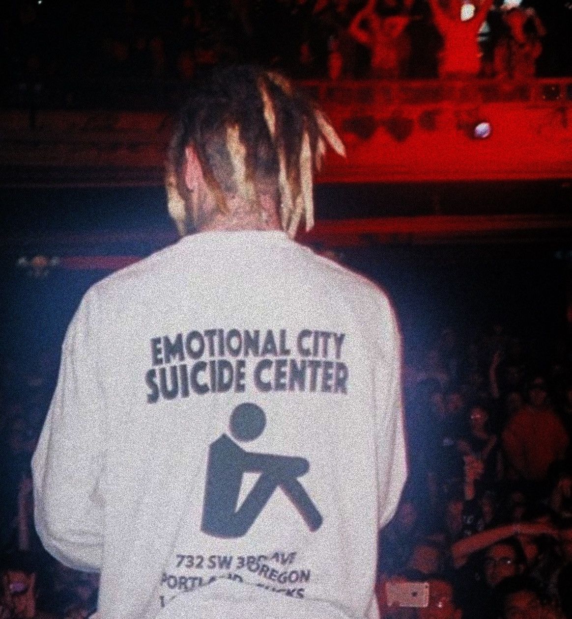Lxrdknows LXRDKNOWS emotional city suicide hotline OG long sleeve tee Size US S / EU 44-46 / 1 - 2 Thumbnail