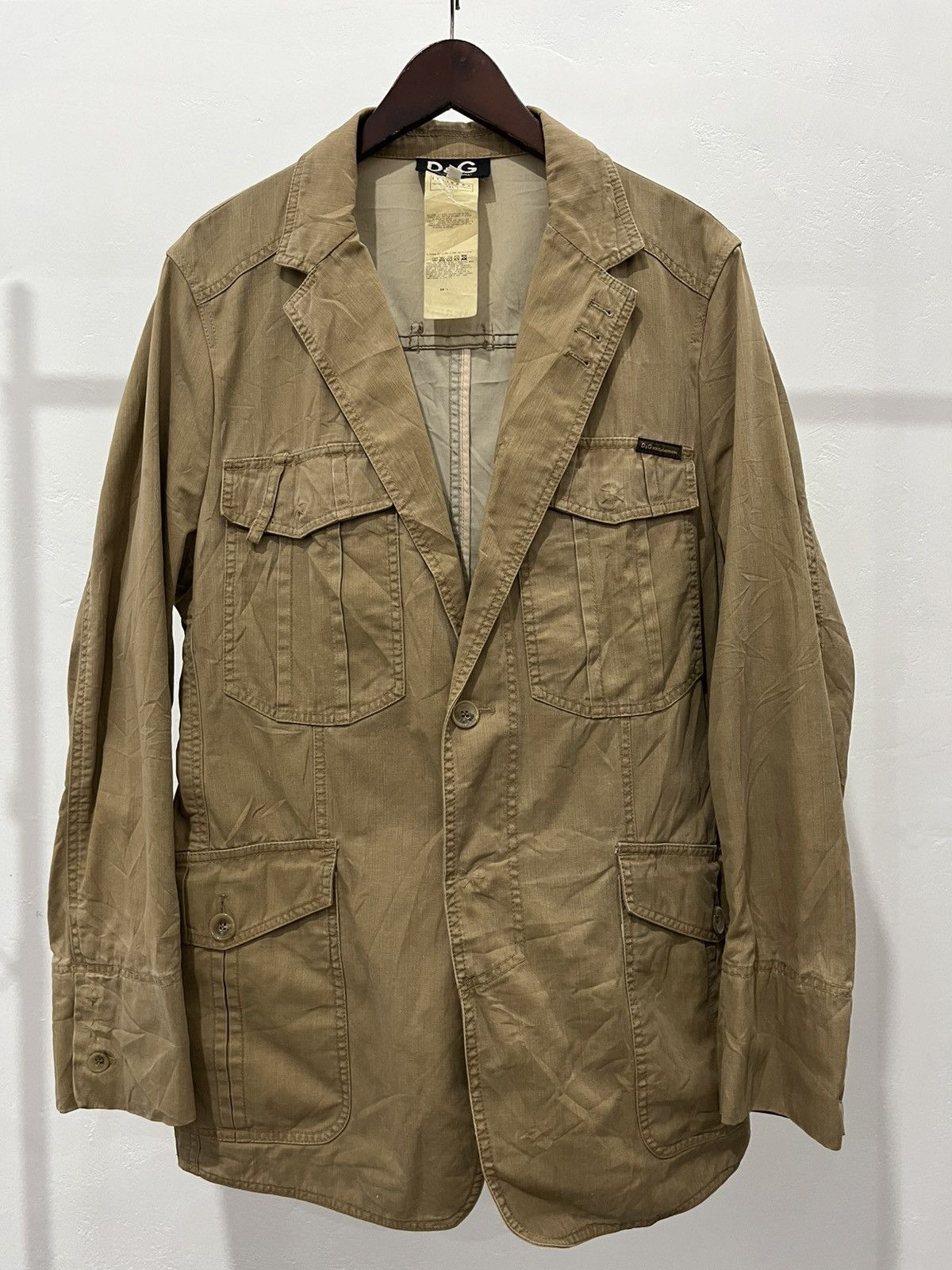 Dolce & Gabbana DOLCE & GABBANA AW/2003 MILLITARY JACKET Size US L / EU 52-54 / 3 - 1 Thumbnail