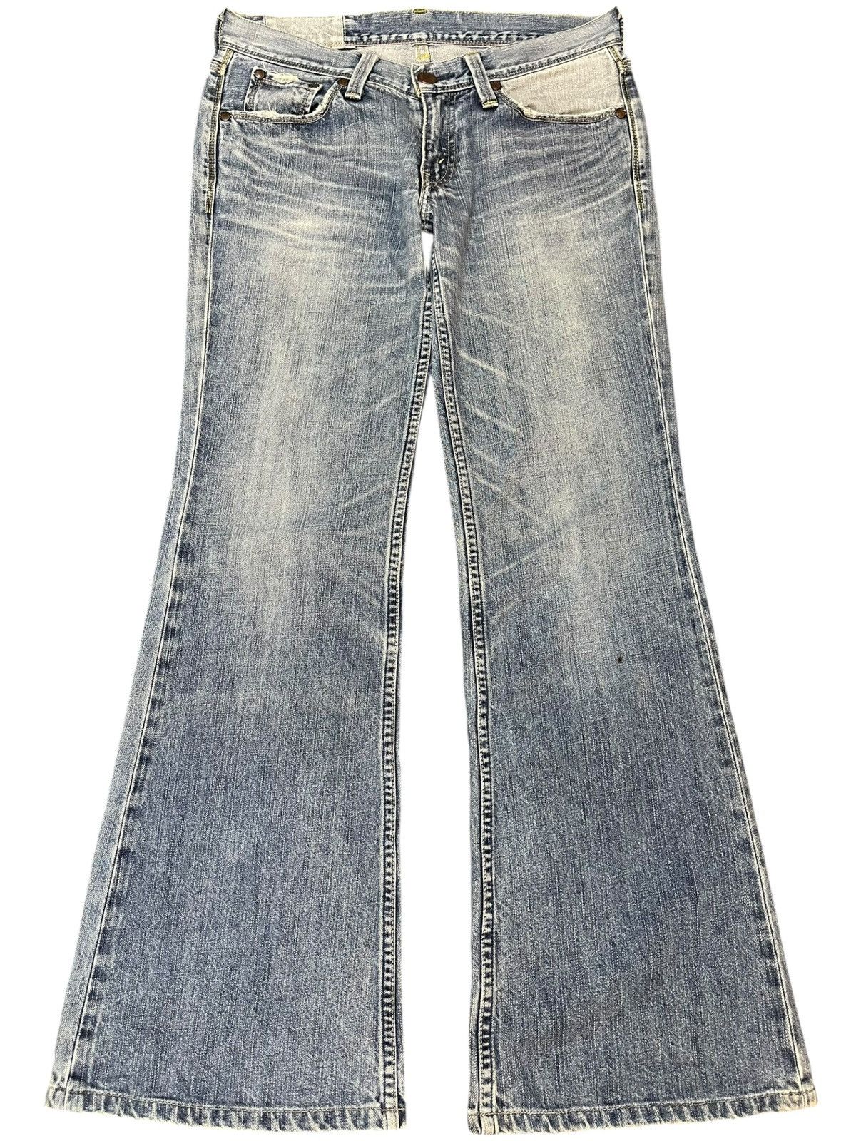 LVC × Levi's × Levi's Vintage Clothing Vintage Levi’s 927 Flare Bootcut Faded Denim Size US 32 / EU 48 - 1 Thumbnail