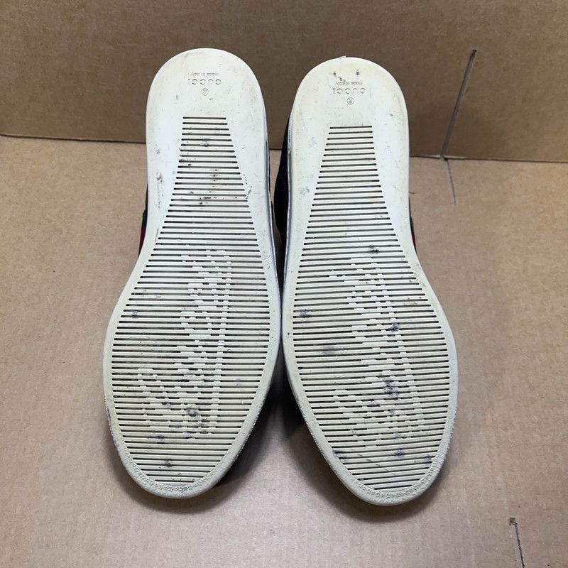 Gucci Gucci Leather High-Top Fashion Sneakers for Men Size US 6.5 / EU 39-40 - 3 Thumbnail