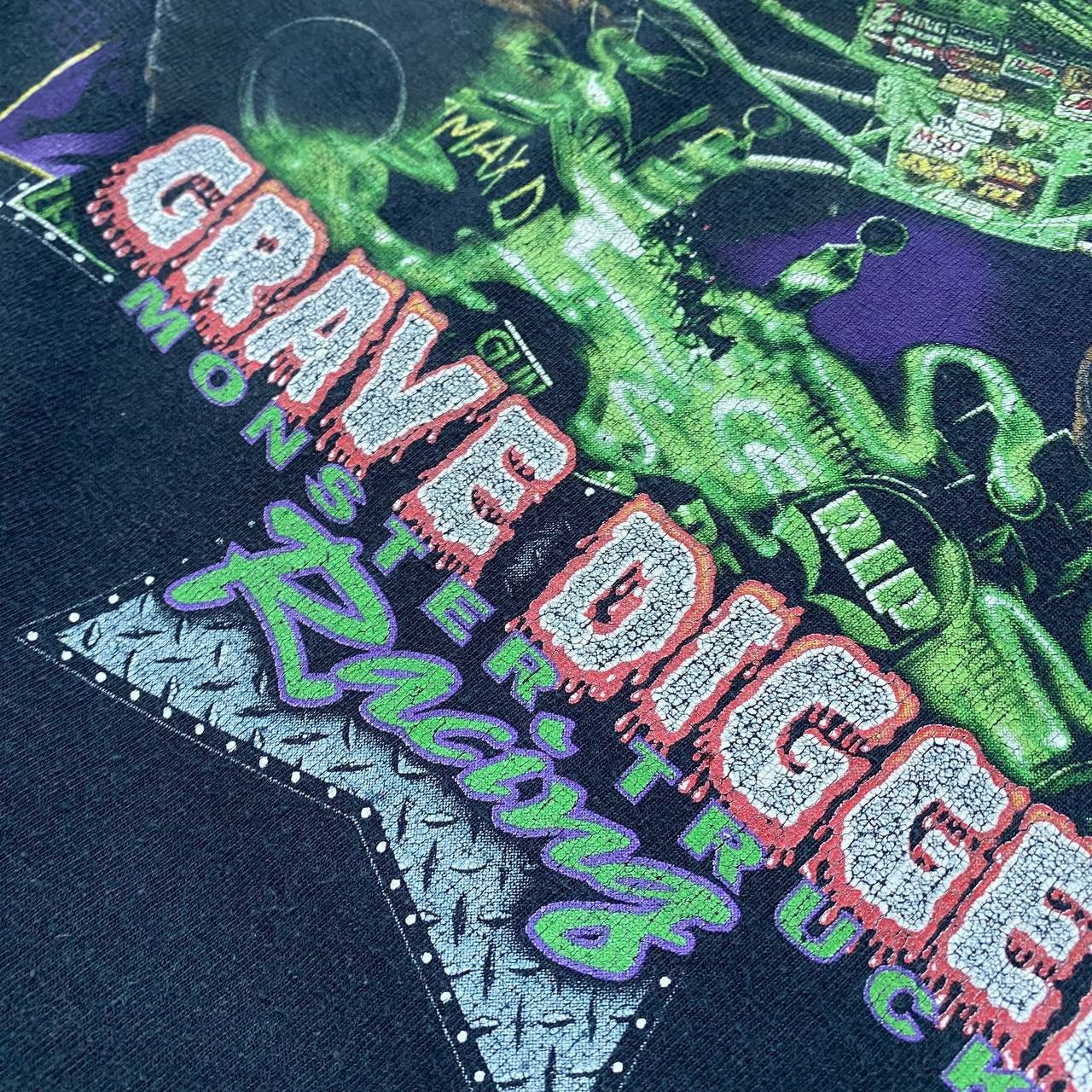 Vintage Vintage Grave Digger T-Shirt Monster Truck Racing Distressed Size US S / EU 44-46 / 1 - 9 Thumbnail