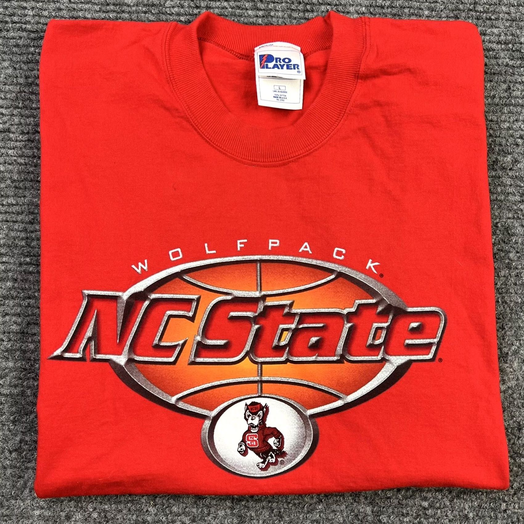Pro Player VINTAGE Pro Player NC State Wolfpack T Shirt Size US L / EU 52-54 / 3 - 7 Thumbnail