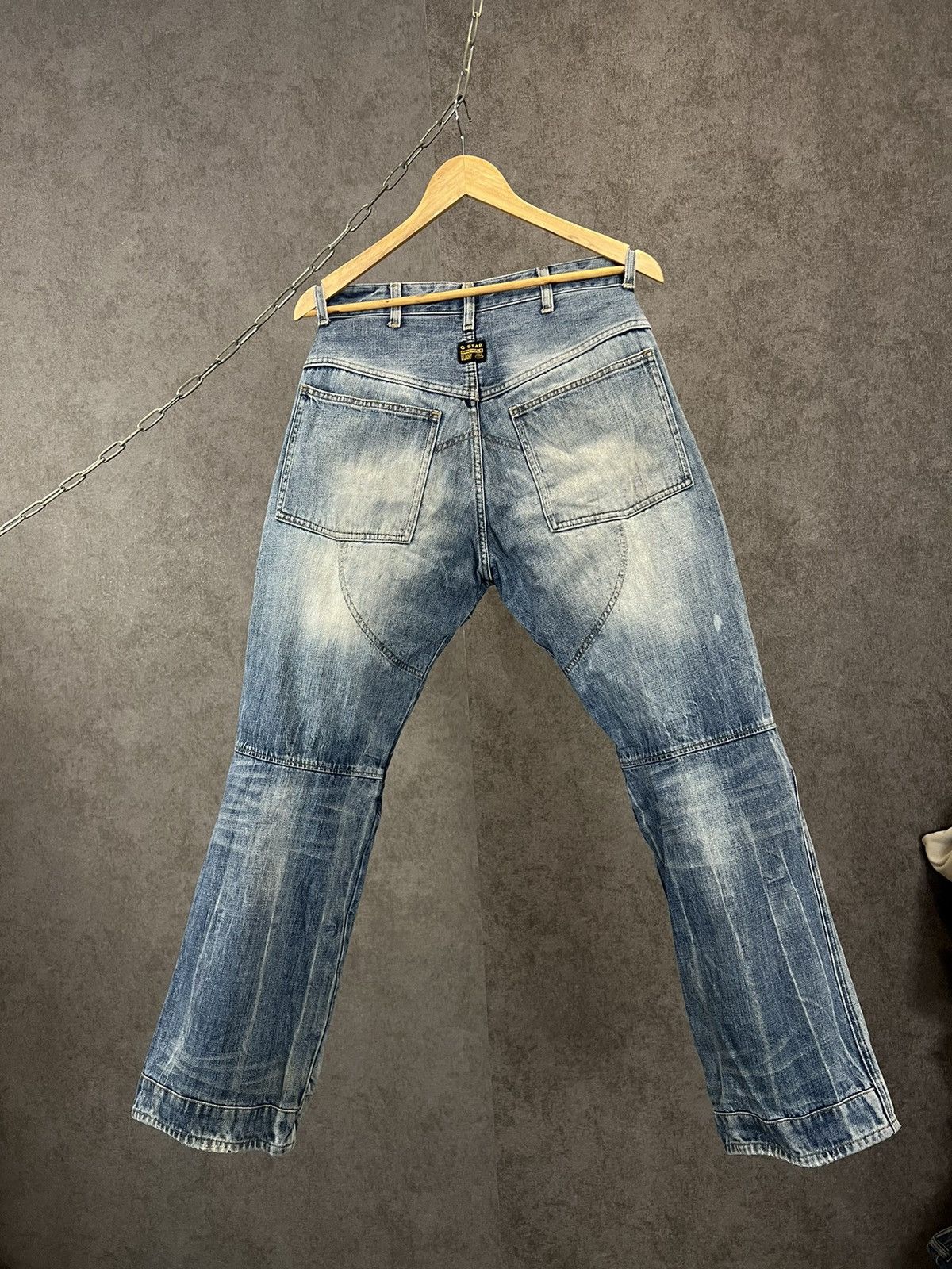 G-Star G Star Raw vintage biker jeans Size US 30 / EU 46 - 6 Thumbnail