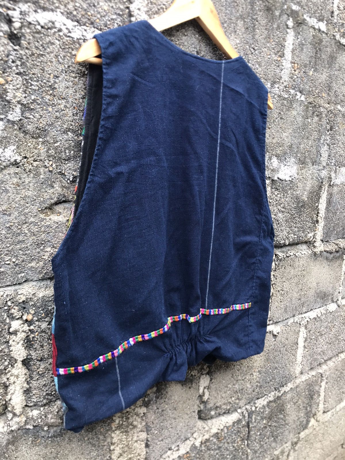 Native 🔥Vintage 90s Patchwork Vest Size US M / EU 48-50 / 2 - 6 Thumbnail