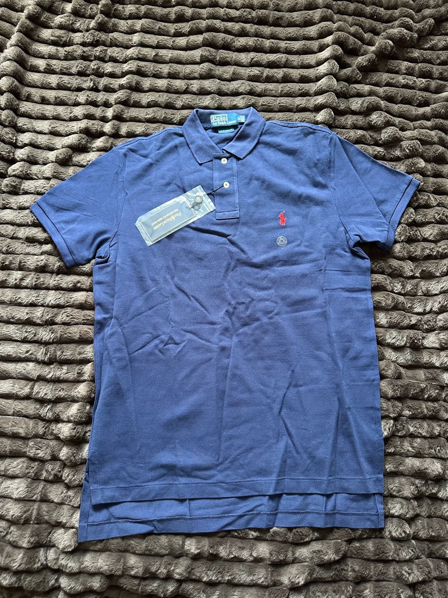 Polo Ralph Lauren Ralph Lauren Classic Slim SS Polo Navy Red Small Old Logo M Size US M / EU 48-50 / 2 - 2 Thumbnail
