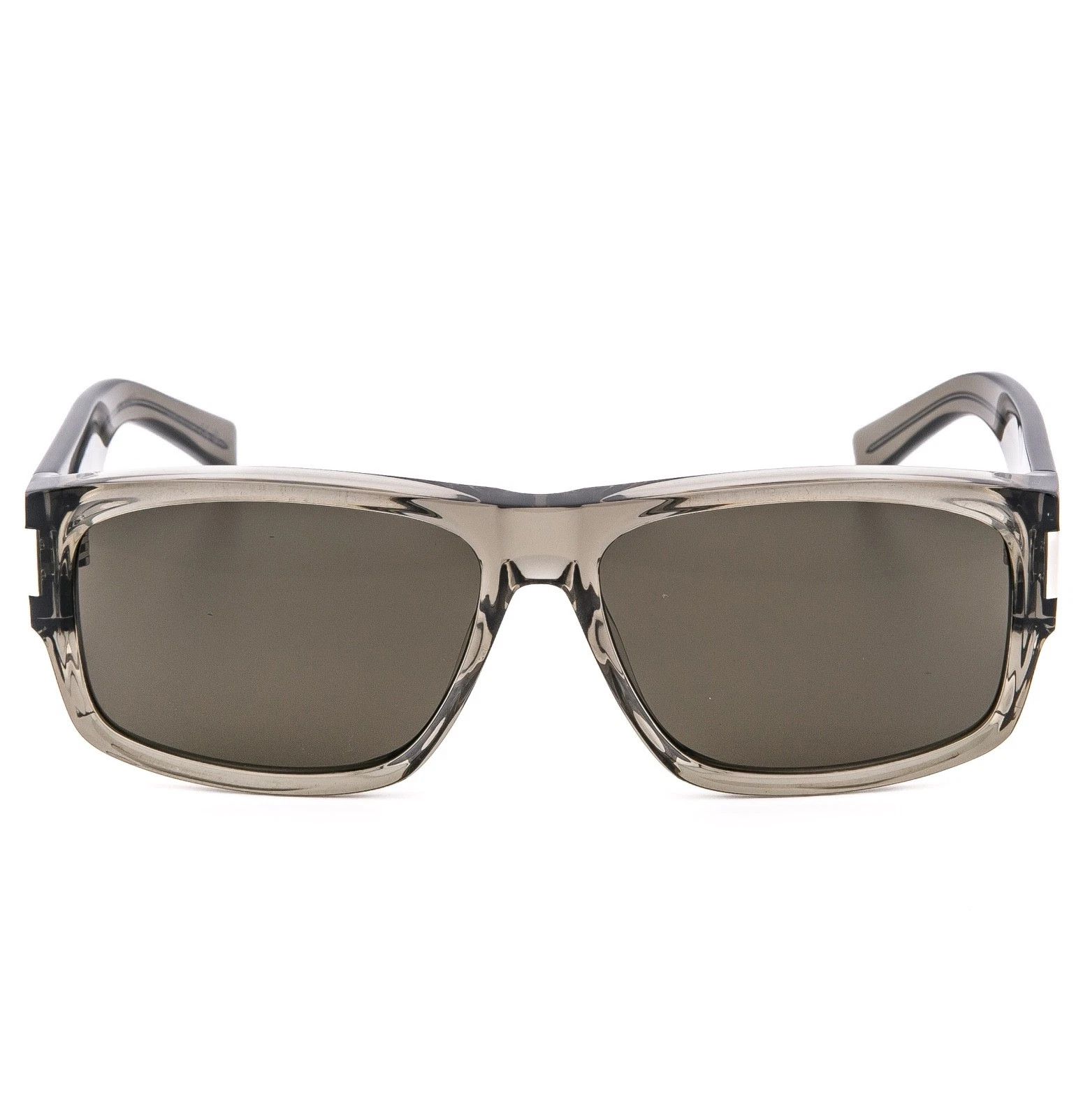 Saint Laurent Paris SAINT LAURENT SHADE SL 689 SL689 Crystal Brown Classic 004 Size ONE SIZE - 5 Thumbnail