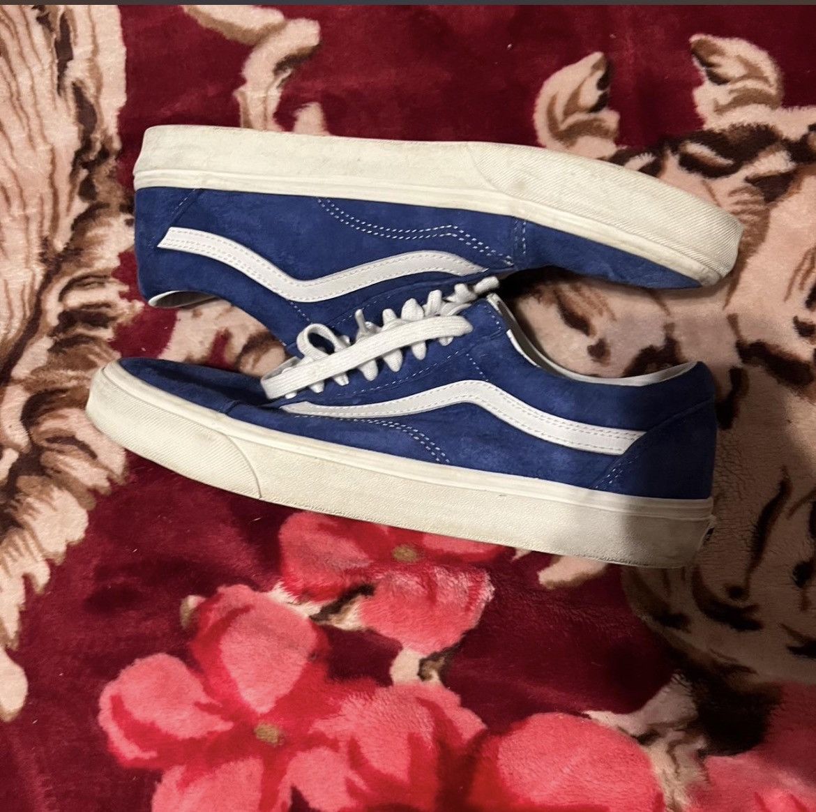 Vans Blue and white HEIQ Eco Dry Vans Size US 9.5 / EU 42-43 - 1 Thumbnail