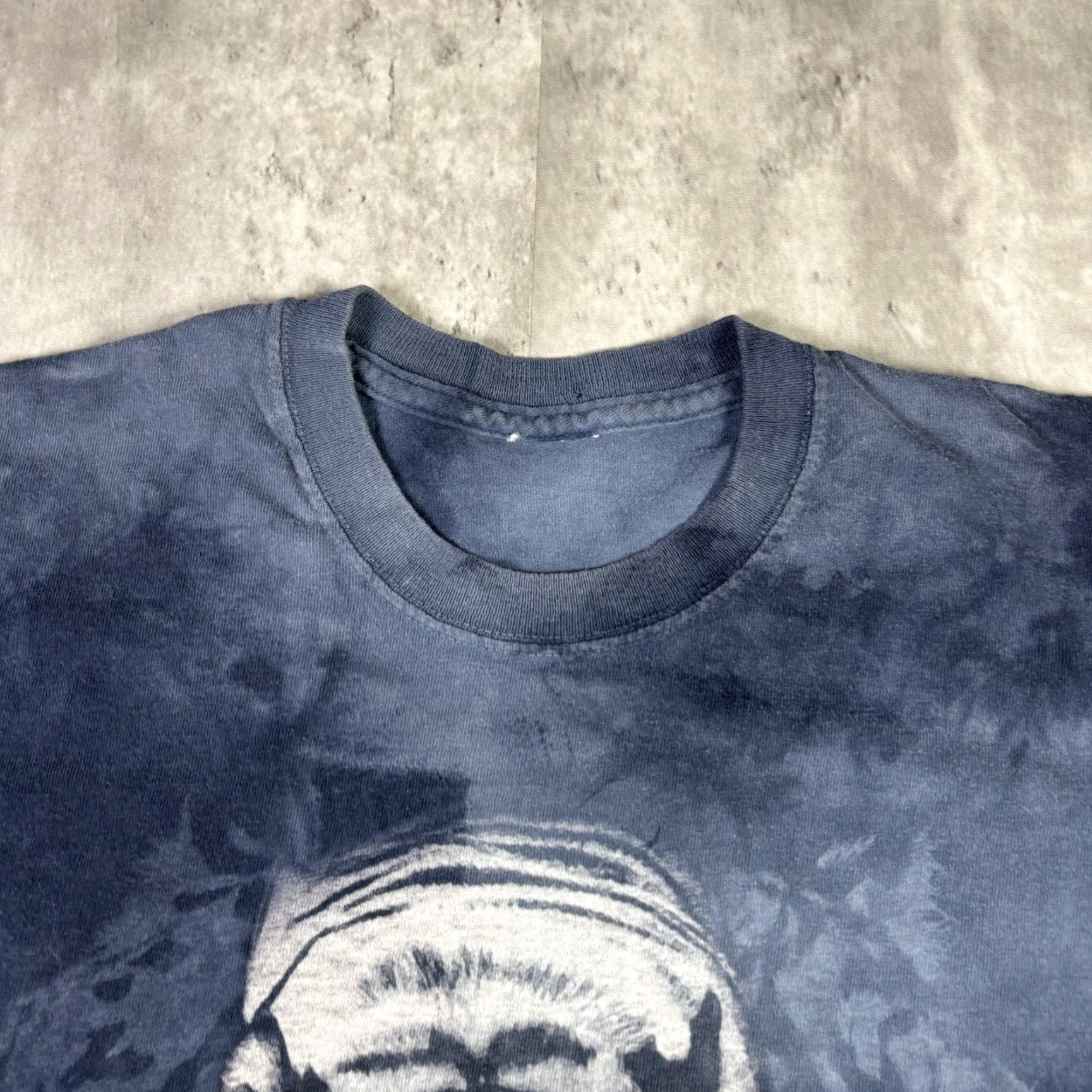 The Mountain VINTAGE The Mountain T Shirt Tiger Blue Tie Dye Wildlife Animal Shirt Adult M Blue Graphic Print Crew Neck Short Sleeve Men Size US M / EU 48-50 / 2 - 5 Thumbnail