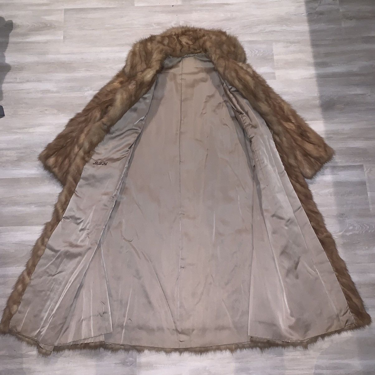 Moncler × Vintage Vintage Fire Gold Fox Fur Coat Size US L / EU 52-54 / 3 - 2 Thumbnail