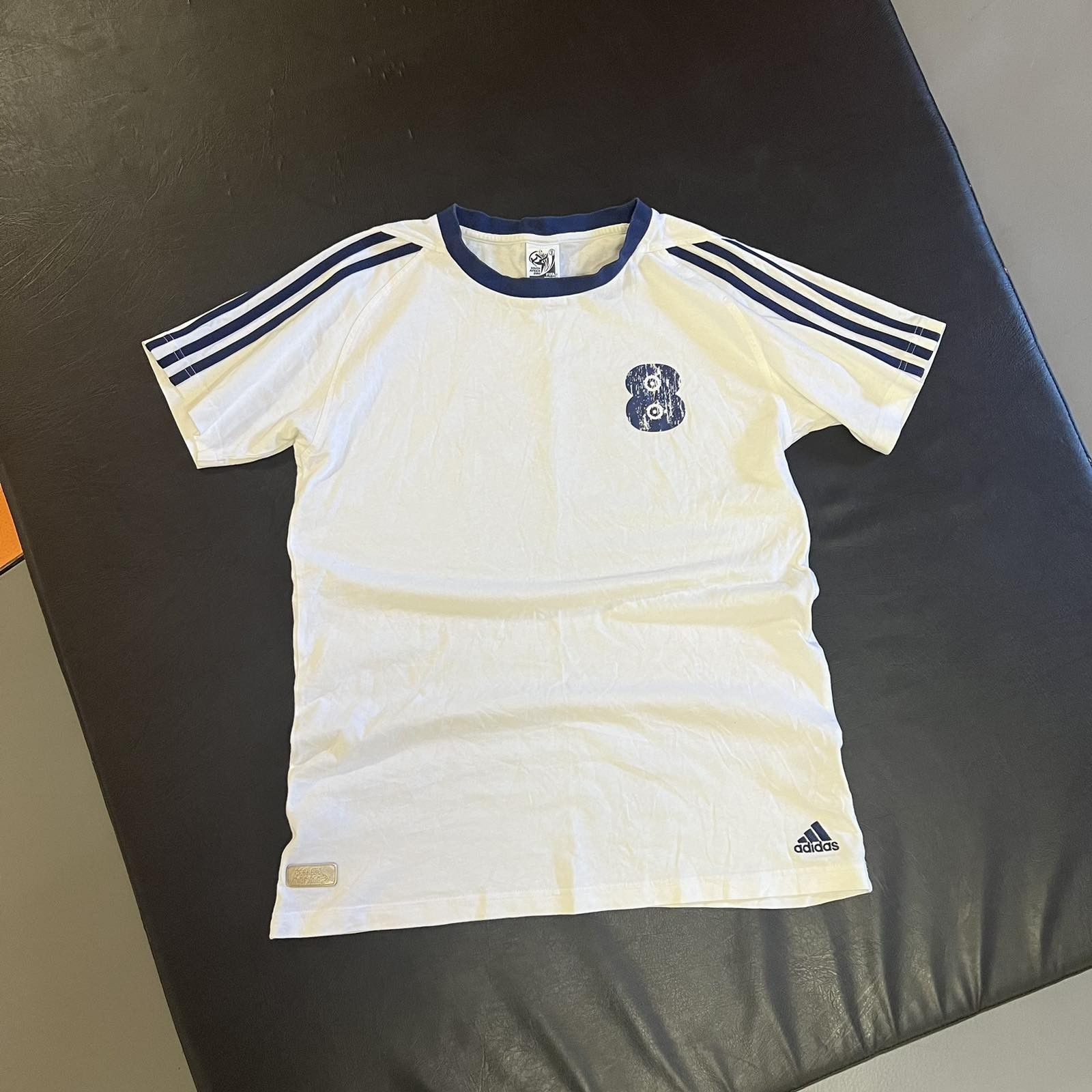 Adidas × Vintage Vintage Adidas Gerrard Soccer Jersey Football Tee Size US L / EU 52-54 / 3 - 1 Thumbnail