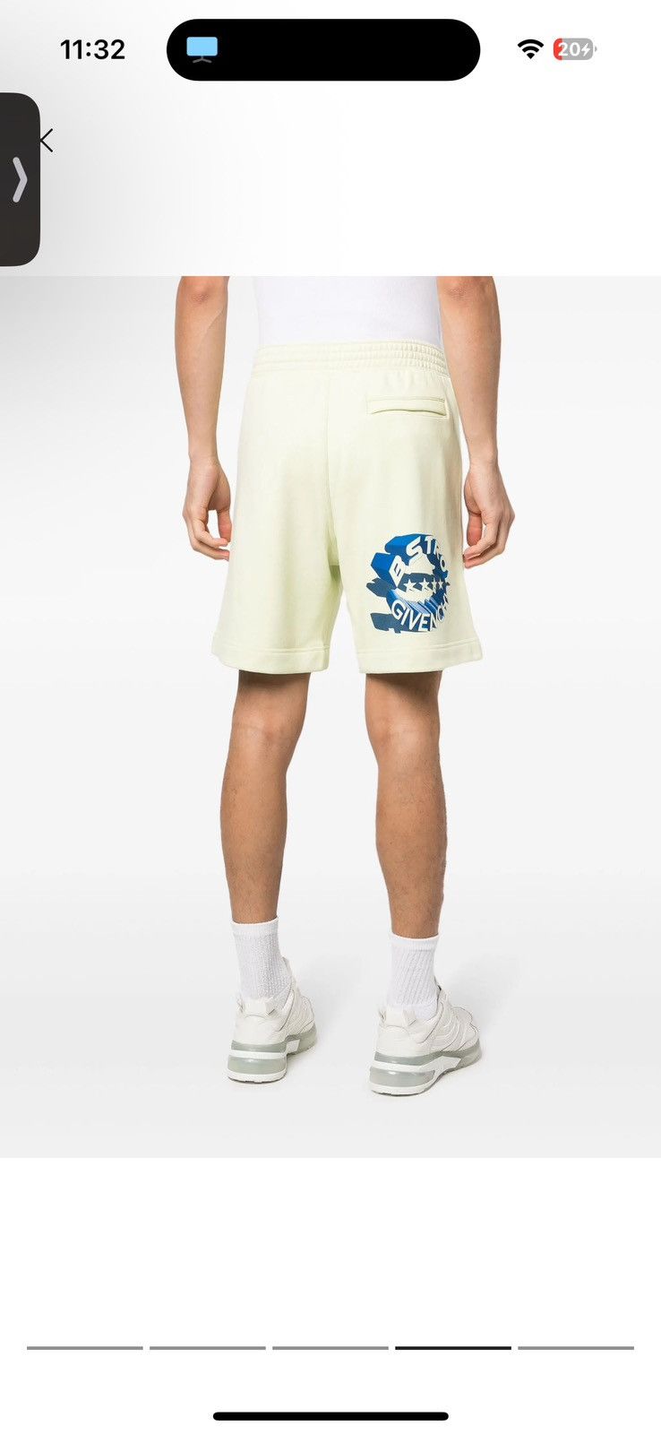 (B).Stroy × Givenchy SS/23 Capsule collection Global Peace Shorts Size US 30 / EU 46 - 6 Thumbnail