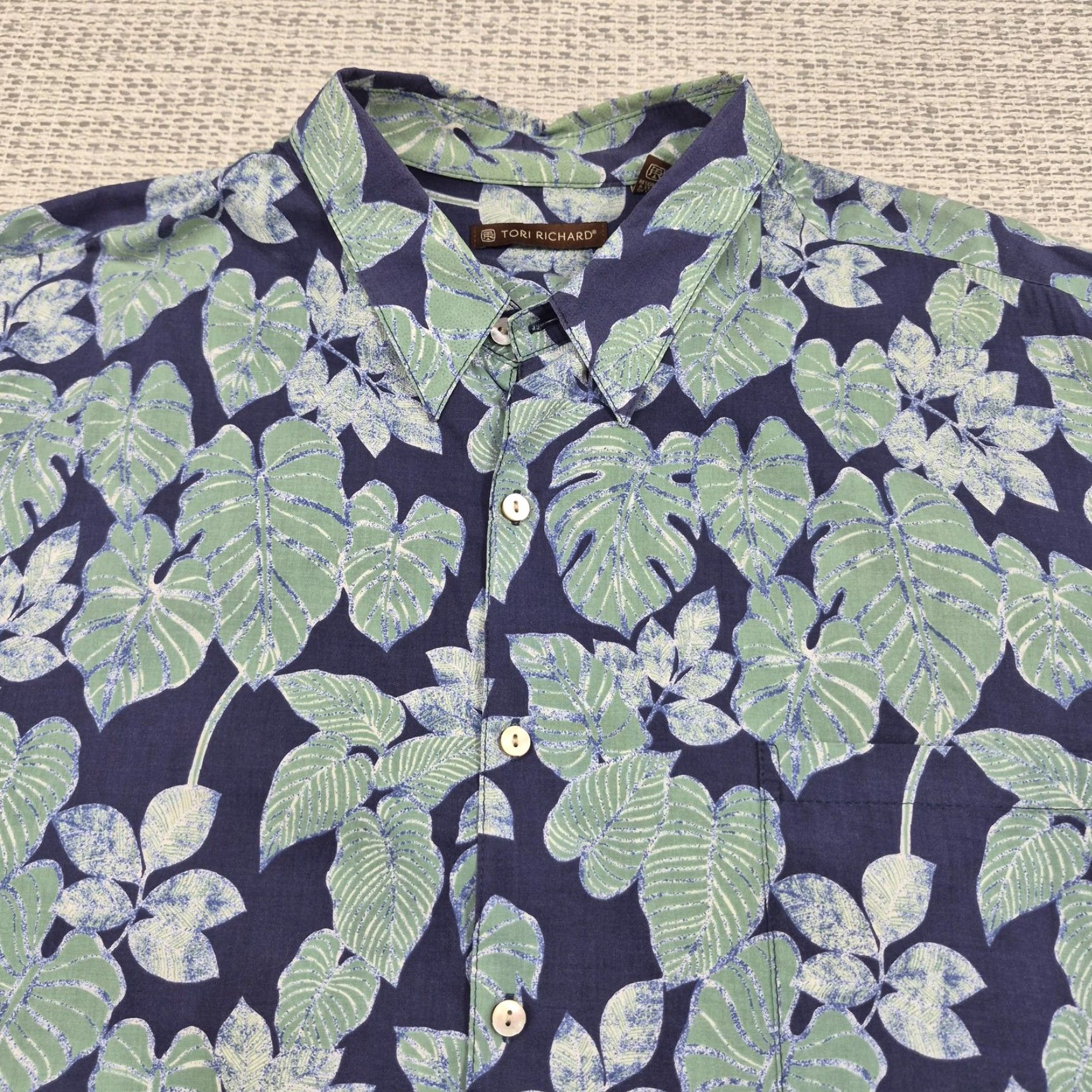 Tori Richard VINTAGE Tori Richard Shirt Mens 2XL Hawaiian Button Up Aloha Floral Cotton Lawn USA Made Size US XXL / EU 58 / 5 - 5 Thumbnail