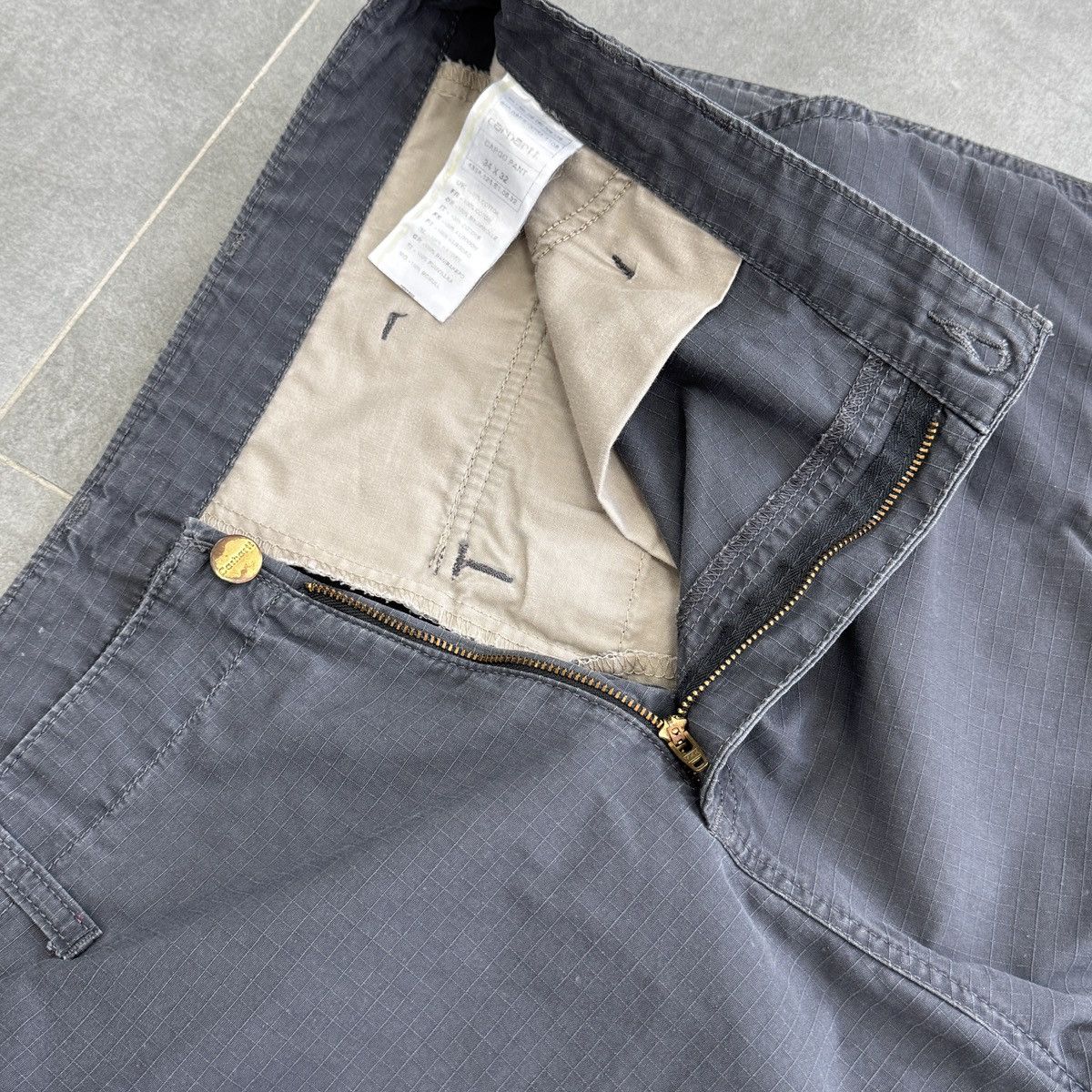 Carhartt Vintage Carhartt Aviation Cargo Pant Gray Men Size 34/32 Size US 34 / EU 50 - 14 Thumbnail