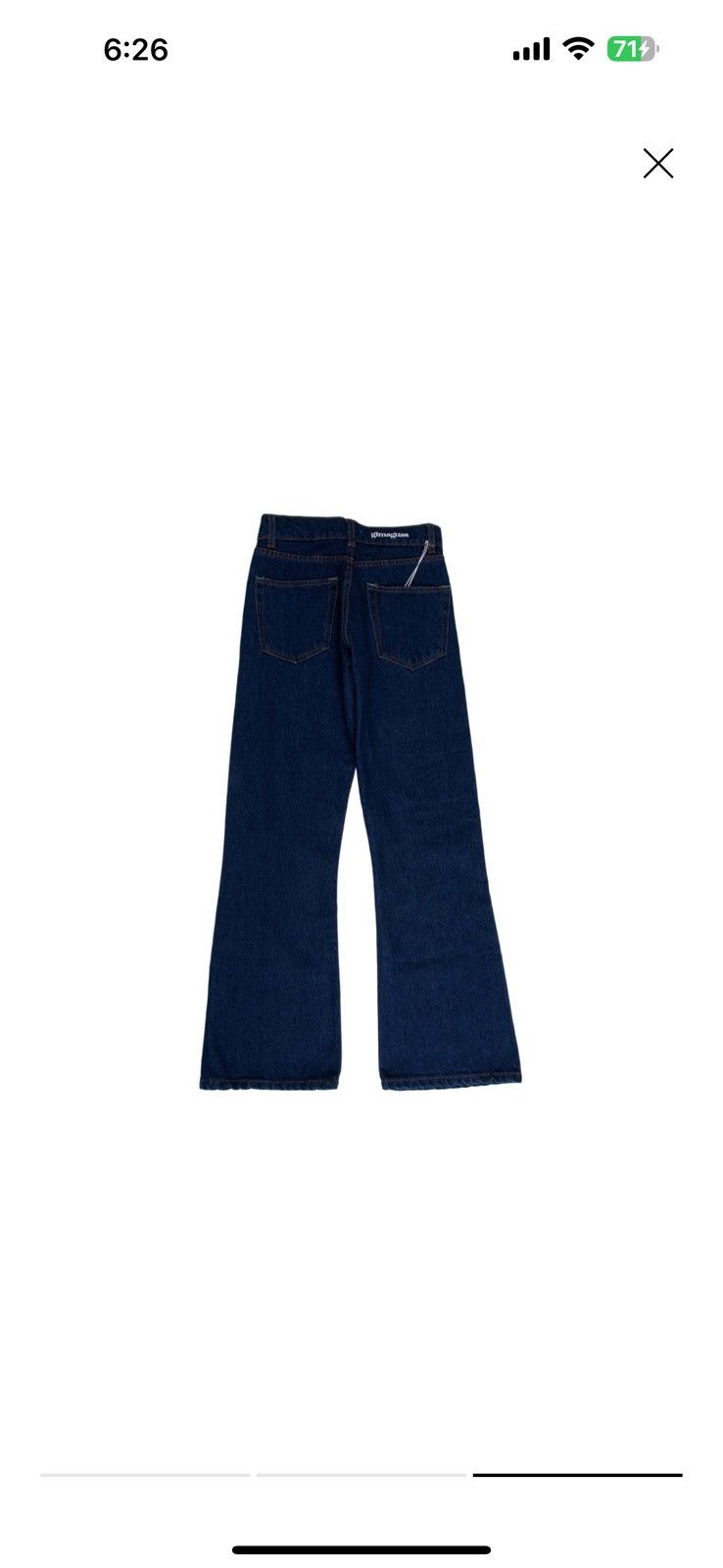 Gimaguas Gimaguas Bootcut Jeans Size 23" - 3 Thumbnail