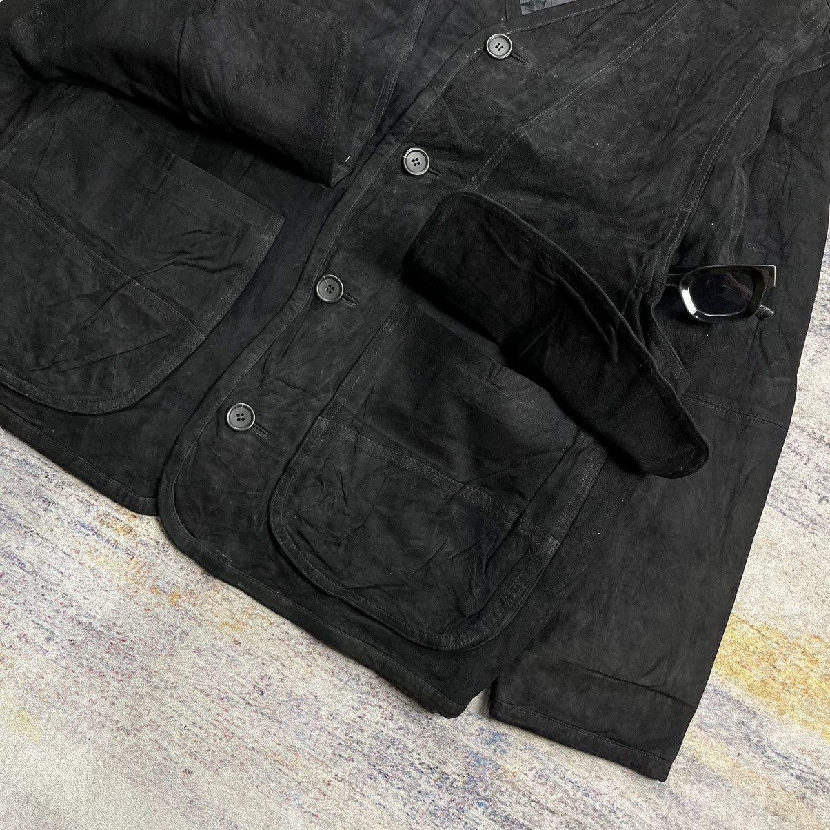 Hai Sporting Gear × Issey Miyake Hai Sporting Gear Issey Miyake suede leather hunting jacket Size US M / EU 48-50 / 2 - 4 Thumbnail