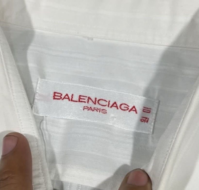 Balenciaga Vintage Balenciaga Shirt Size US L / EU 52-54 / 3 - 3 Thumbnail