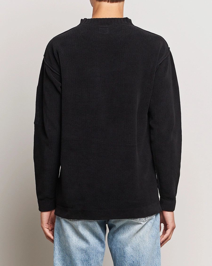 C.P. Company o1y1224 Crewneck Sweater in Black Size US XL / EU 56 / 4 - 4 Thumbnail